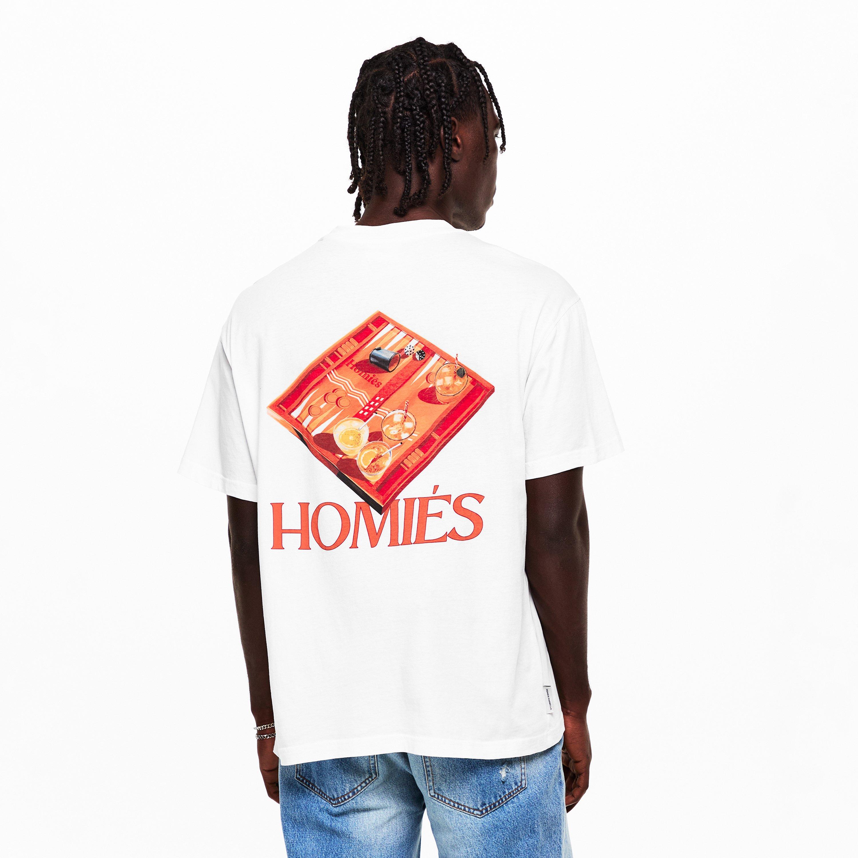 Vintage White - Homies Marbella - BACKGAMMON T-SHIRT VINTAGE WHITE - 4