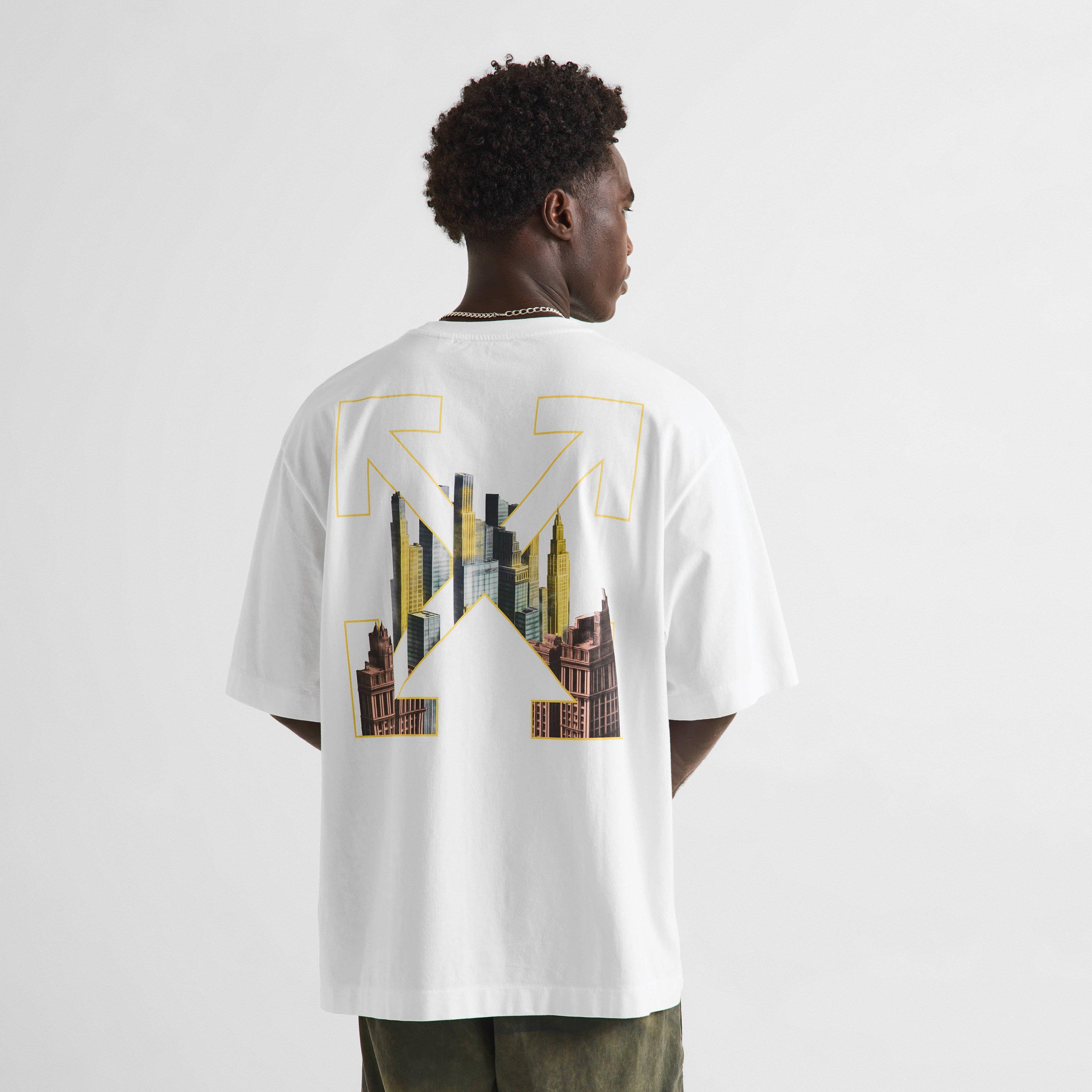 White - Off White - Men's Palace Arrow Skate Tee T-Shirt - 4