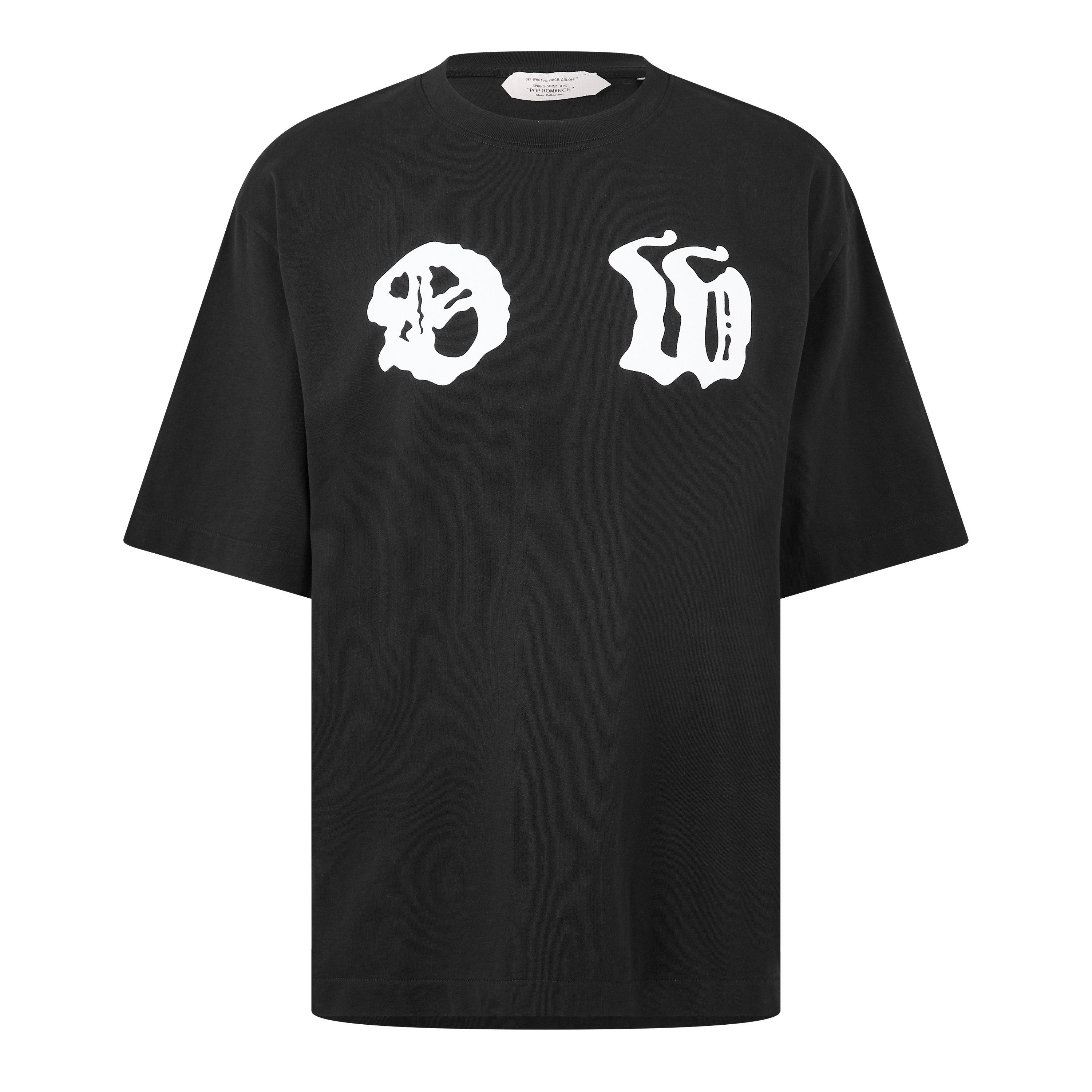 Black - Off White - Men's Palace Arrow Skate Tee T-Shirt - 1