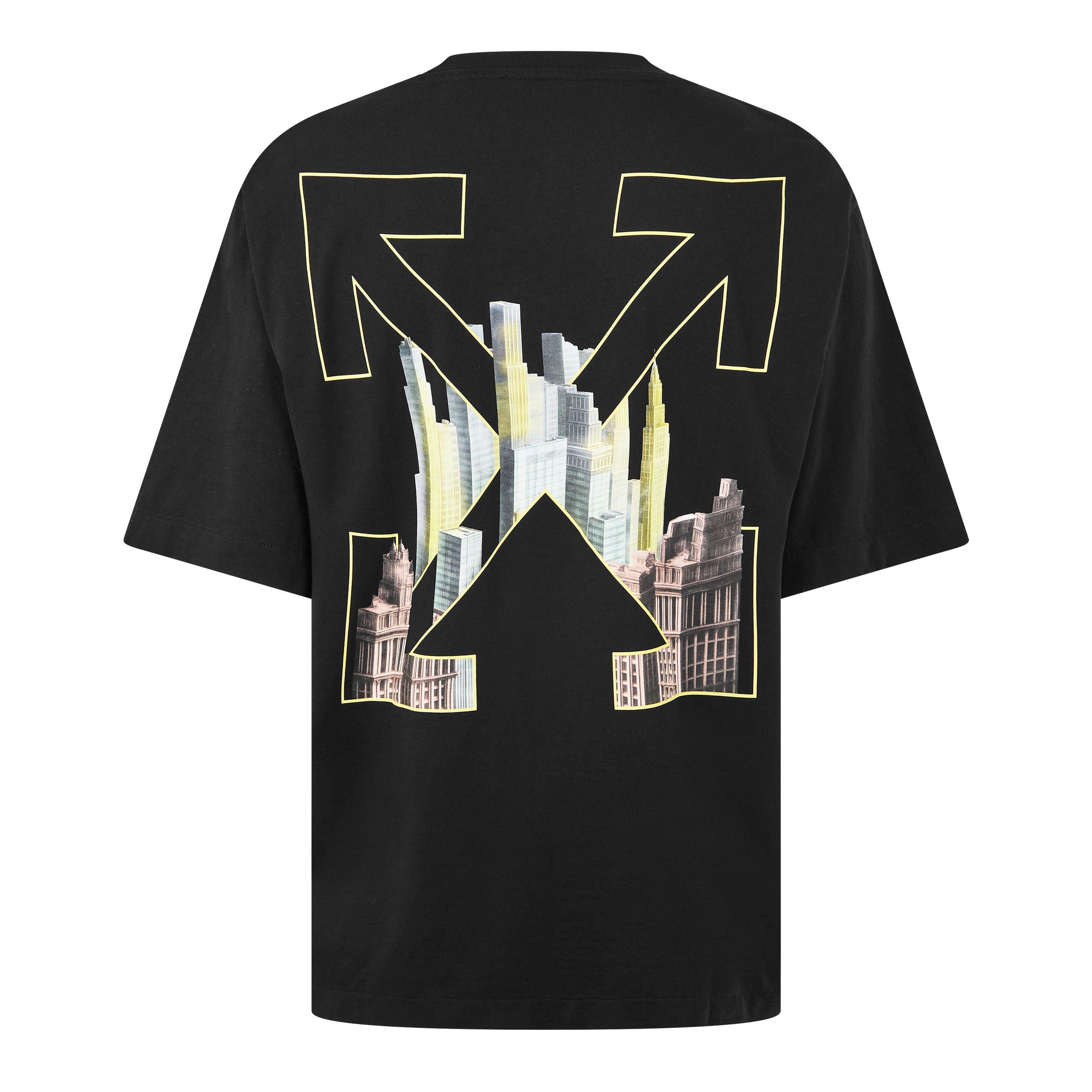 Black - Off White - Men's Palace Arrow Skate Tee T-Shirt - 2