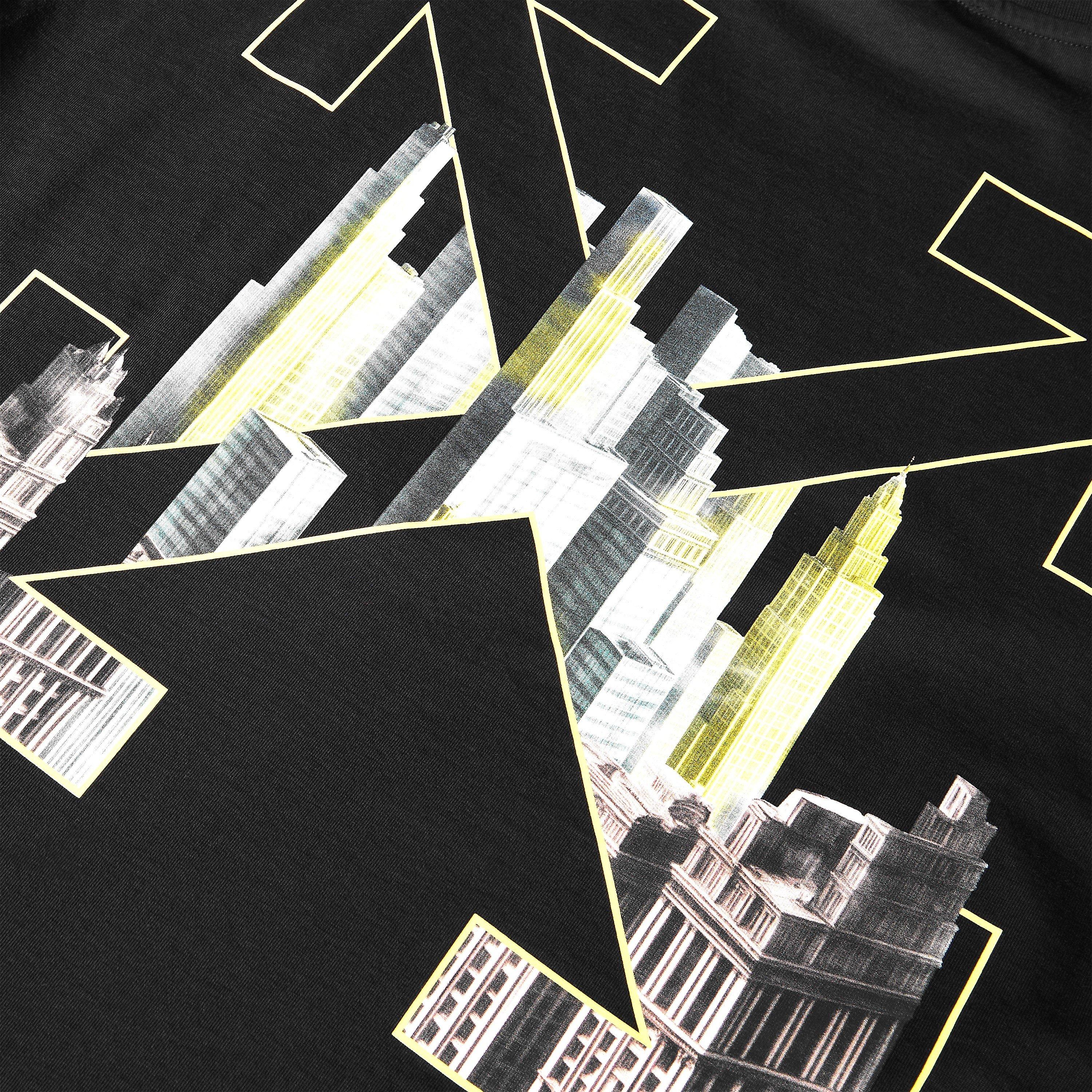 Black - Off White - Men's Palace Arrow Skate Tee T-Shirt - 3