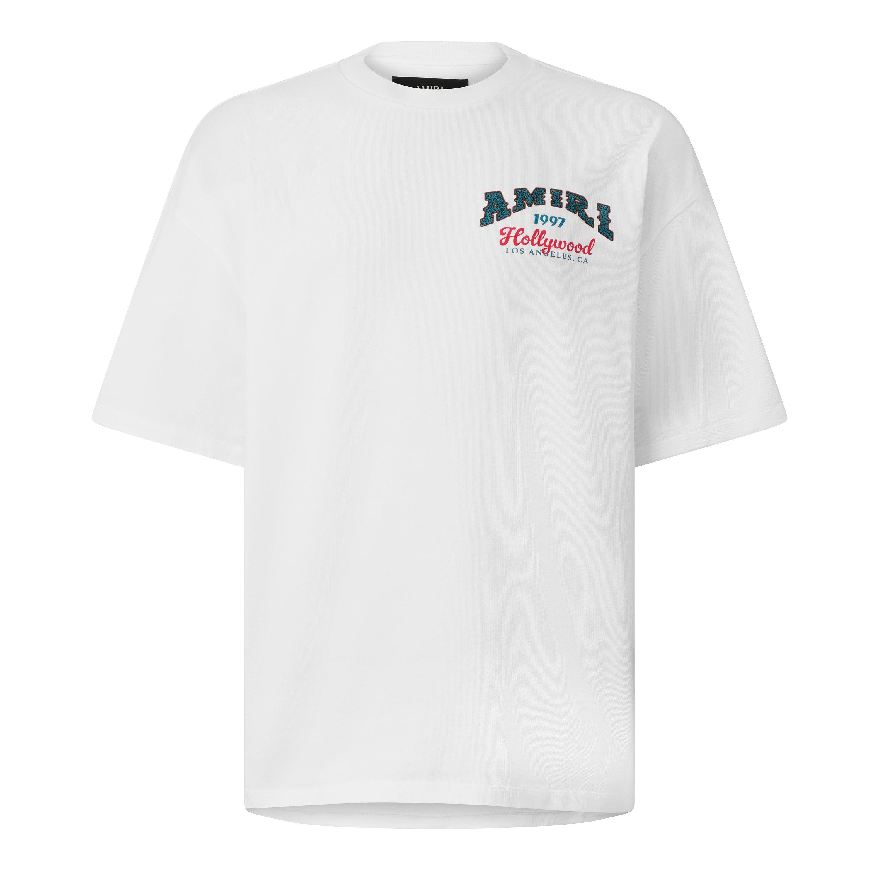 White - Amiri - Amiri Heart OS Tee Sn64 - 1