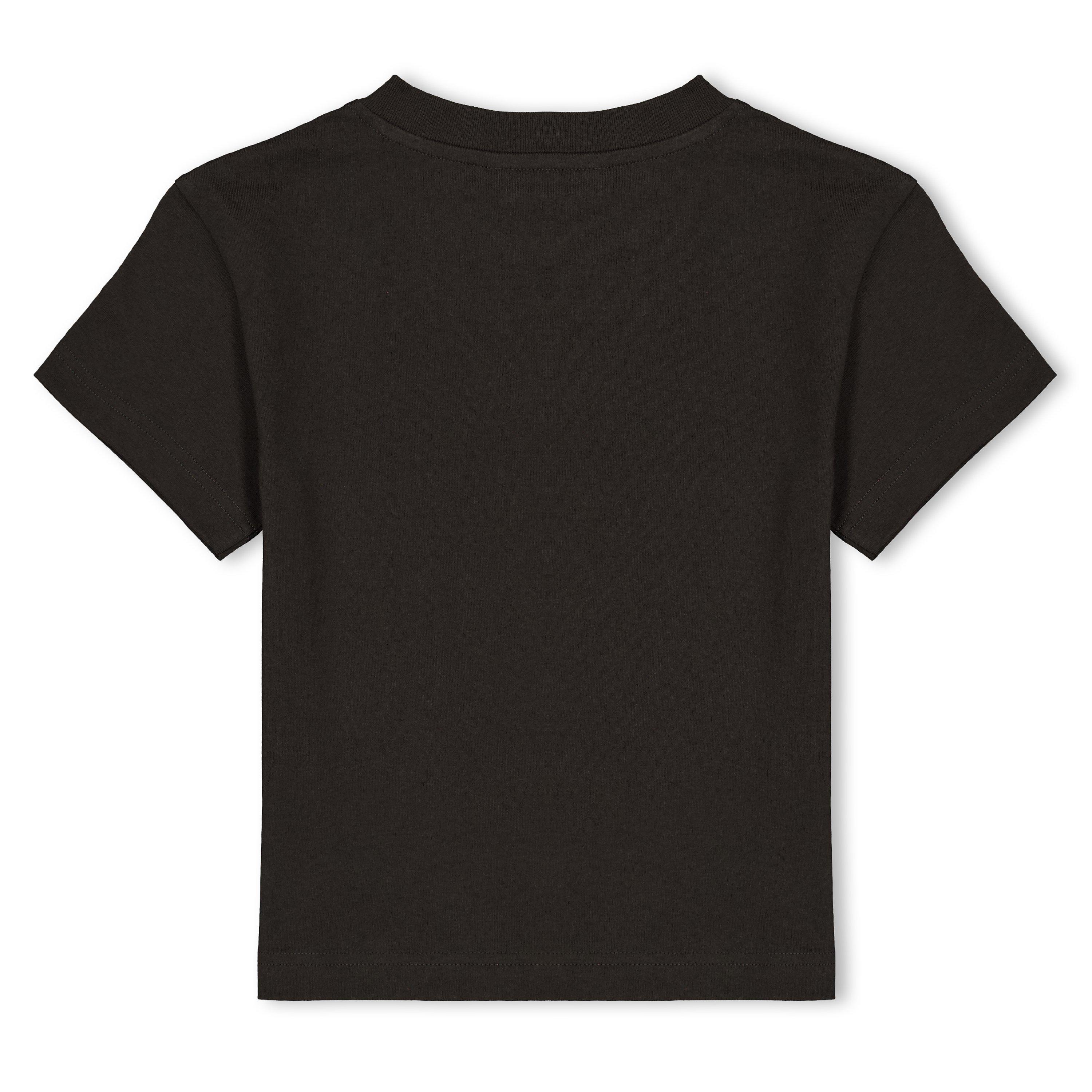 Black 110 - Palm Angels - Kids' Short-Sleeve Cotton Logo T-Shirt - 2