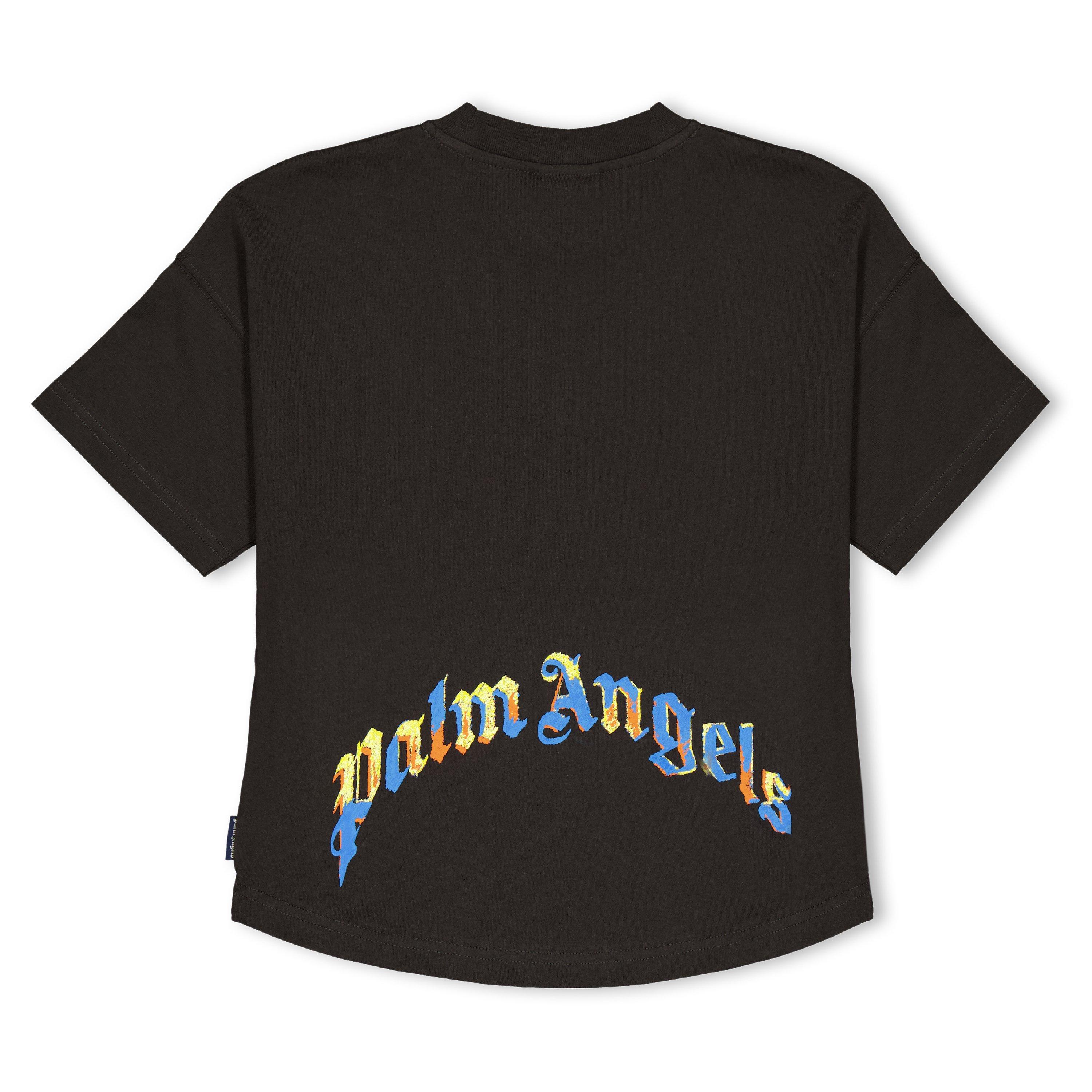 Black 110 - Palm Angels - Palm Arch Lgo Te Jn63 - 2