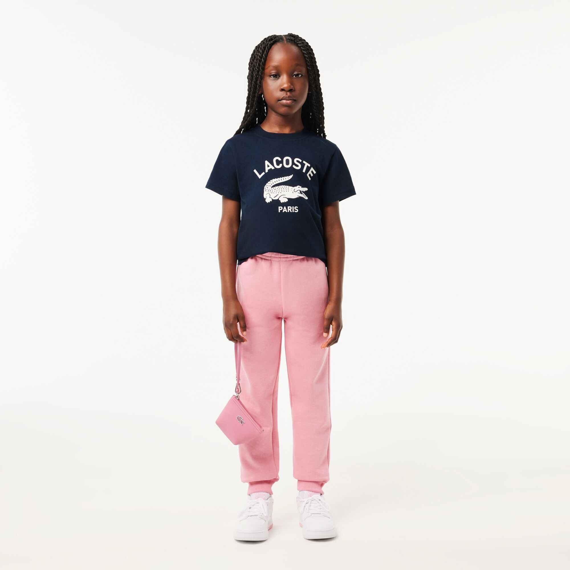 Lacoste Boys Kids' Big Logo T-Shirt - Navy 166 - 12 Years
