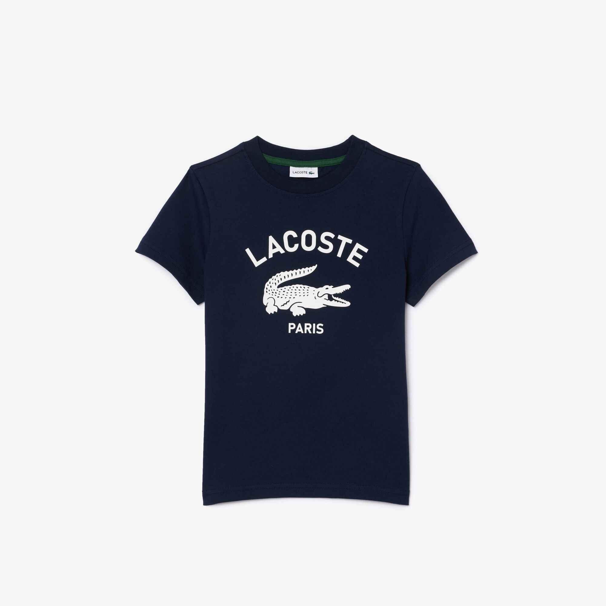 Navy 166 - Lacoste - Kids' Big Logo T-Shirt - 5