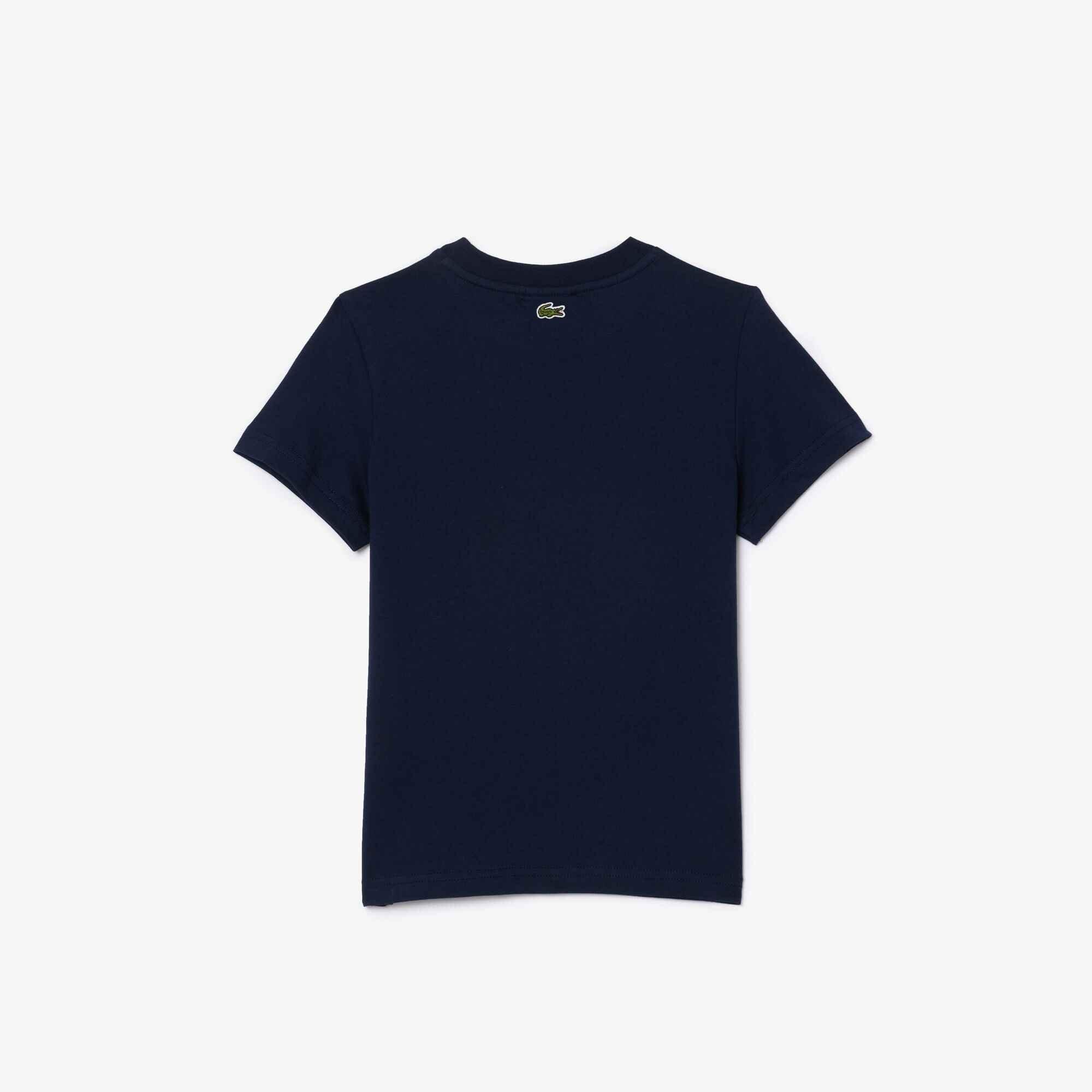 Navy 166 - Lacoste - Kids' Big Logo T-Shirt - 6