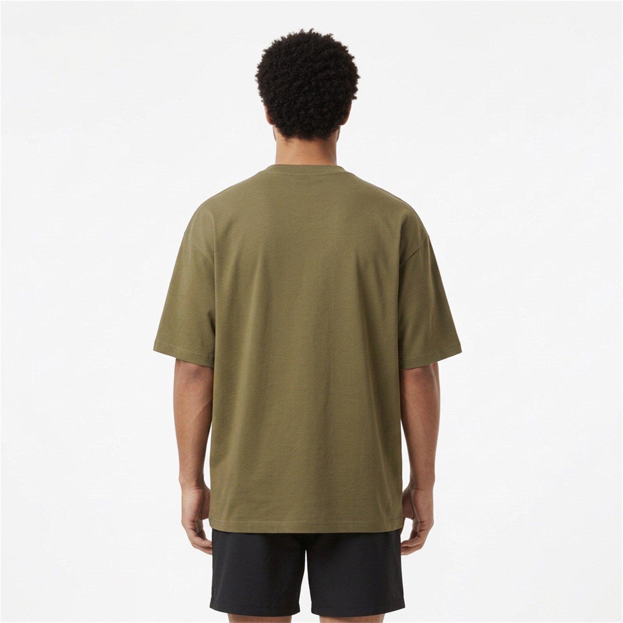 Open Green 389 - Hugo - Men's Dinkee Short-Sleeve Oversized T-Shirt - 4