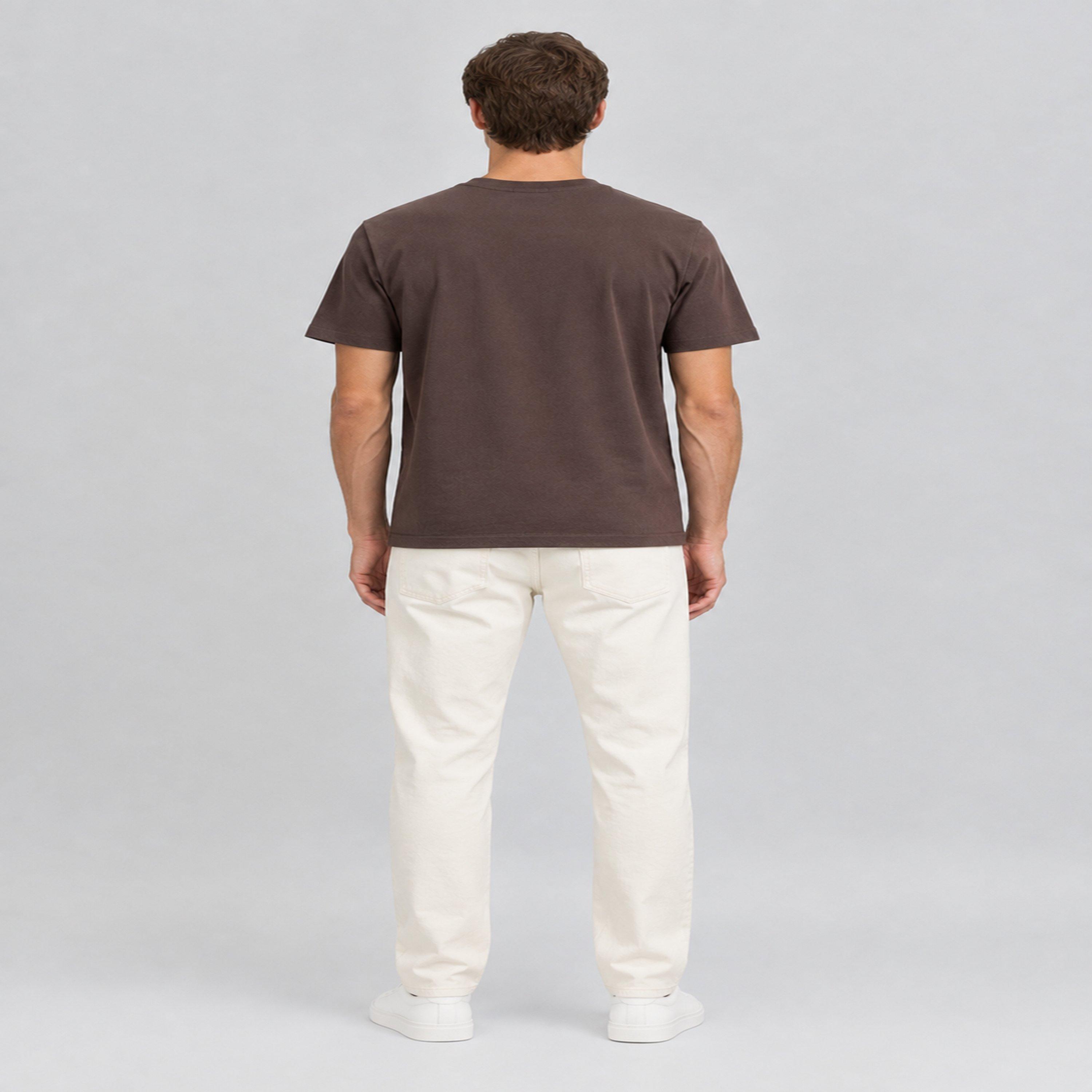 Brown 903 - Hugo - Mens HUGO Art Graphic Short Sleeve T-Shirt (Devro) - 4