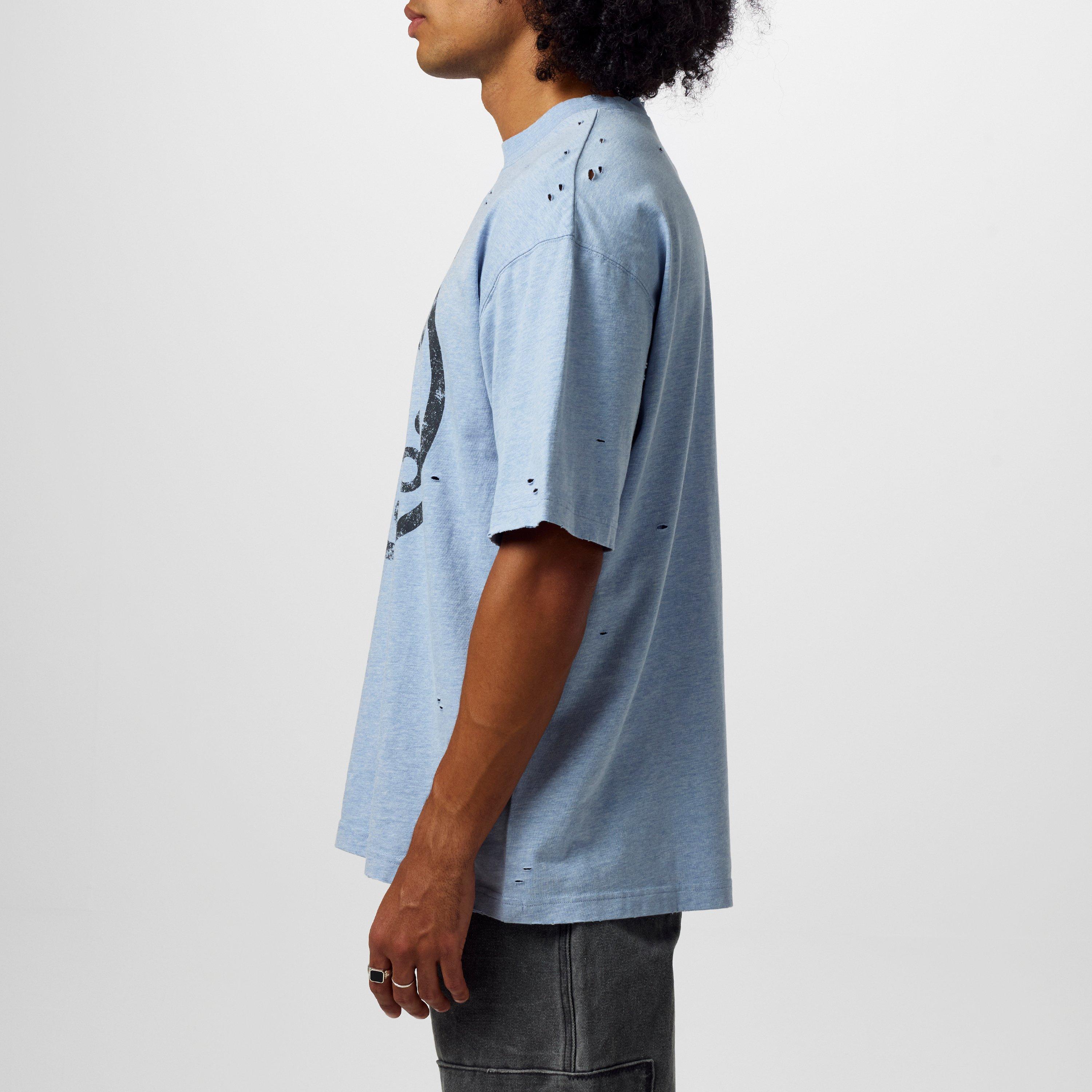 Blue - Acne Studios - Button T-Shirt - 2