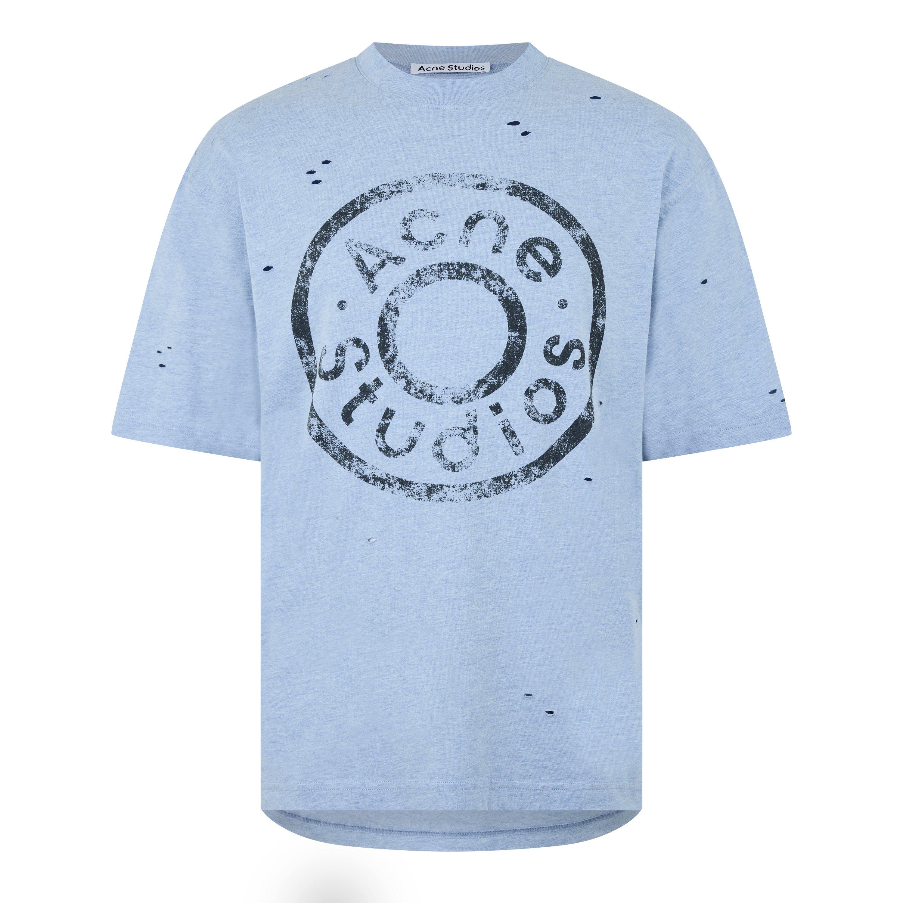 Blue - Acne Studios - Button T-Shirt - 5