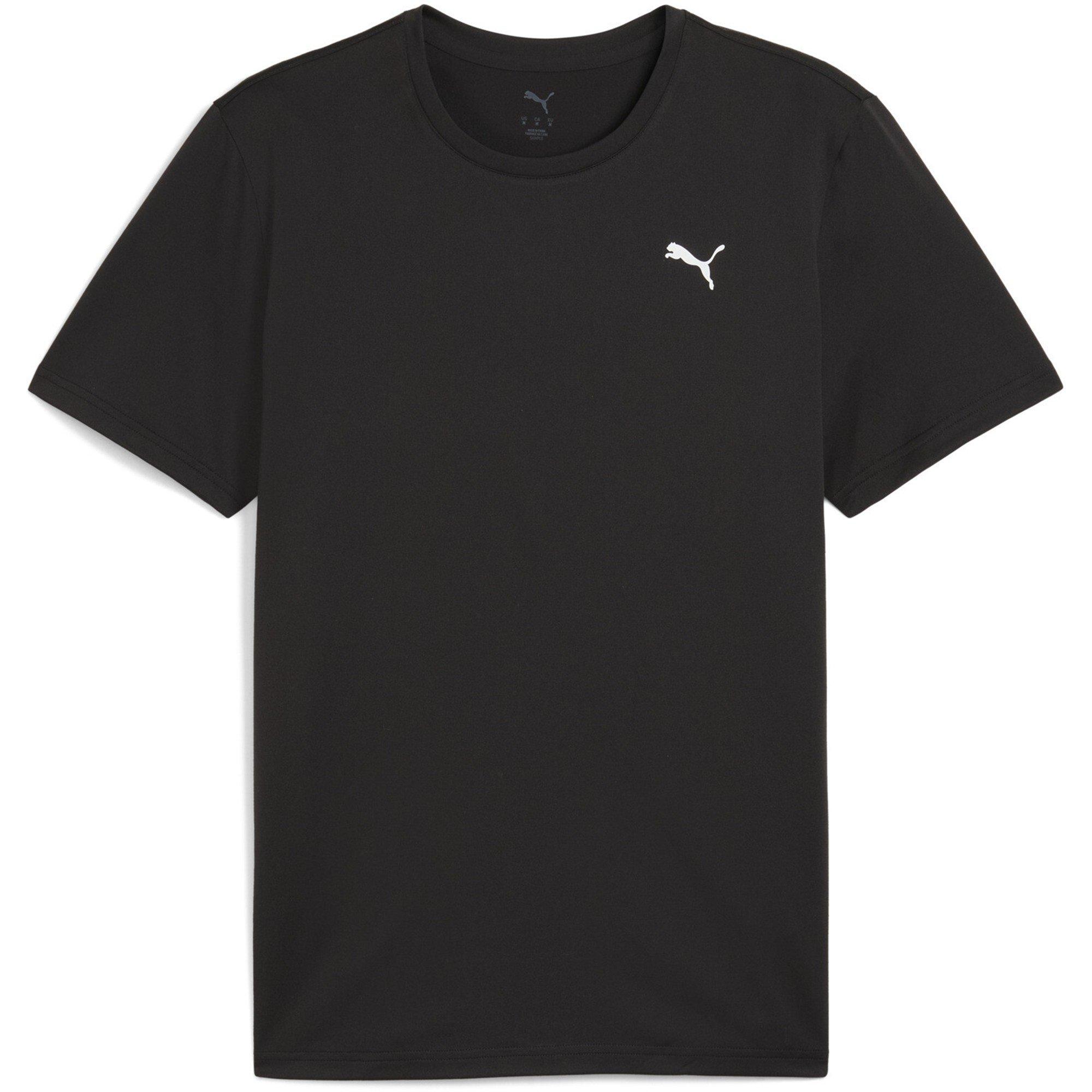 Puma Schwarz - Puma - Puma M Tad Essentials Solid Cat Tee (Lc S T-Shirt Mens - 1