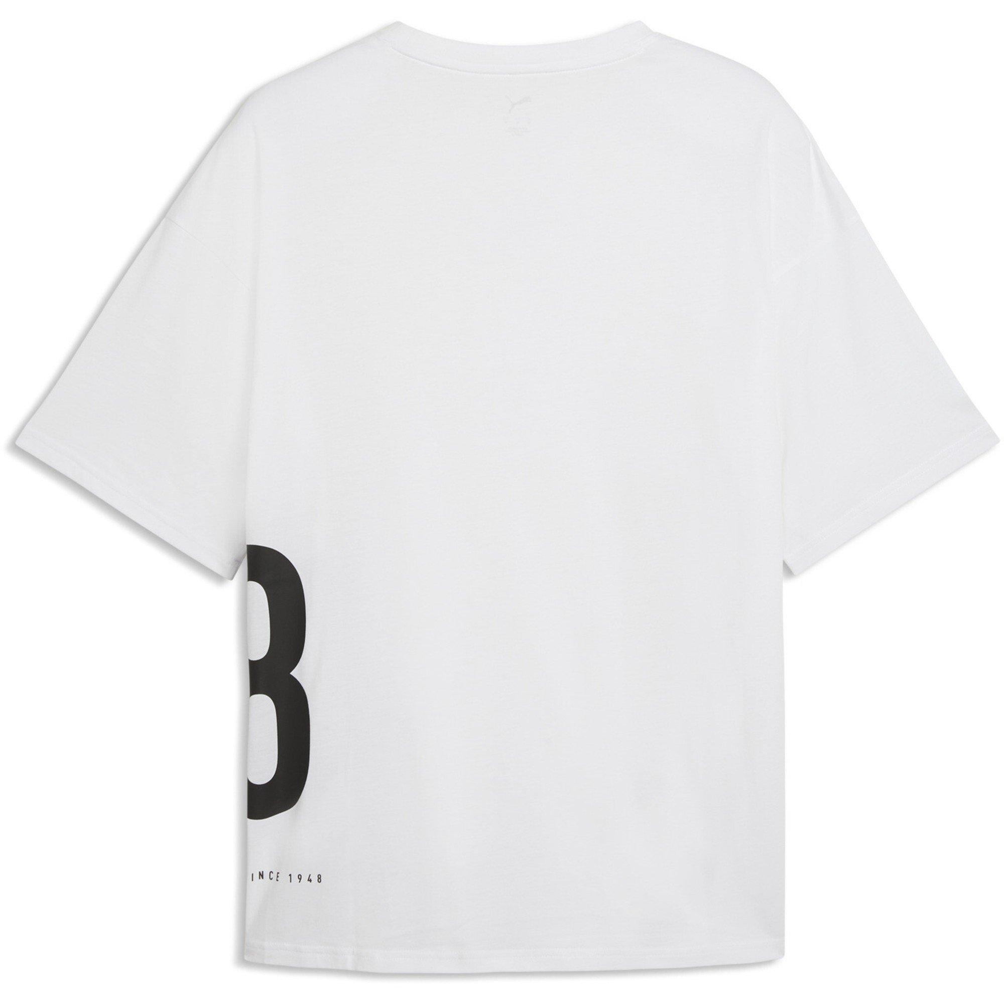 Puma Bijela - Puma - Men's Graphic Oversized T-Shirt - 2