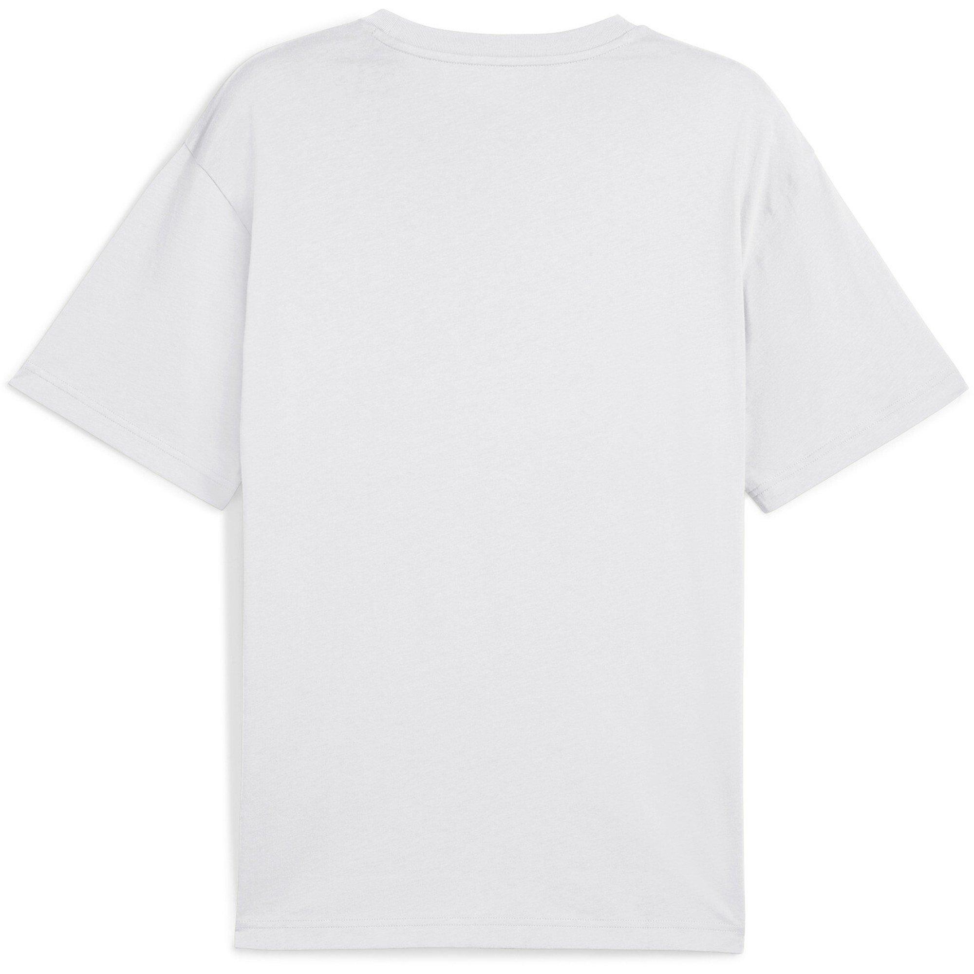 Puma White - Puma - Men's Relaxed Small No.1 Logo T-Shirt - 2