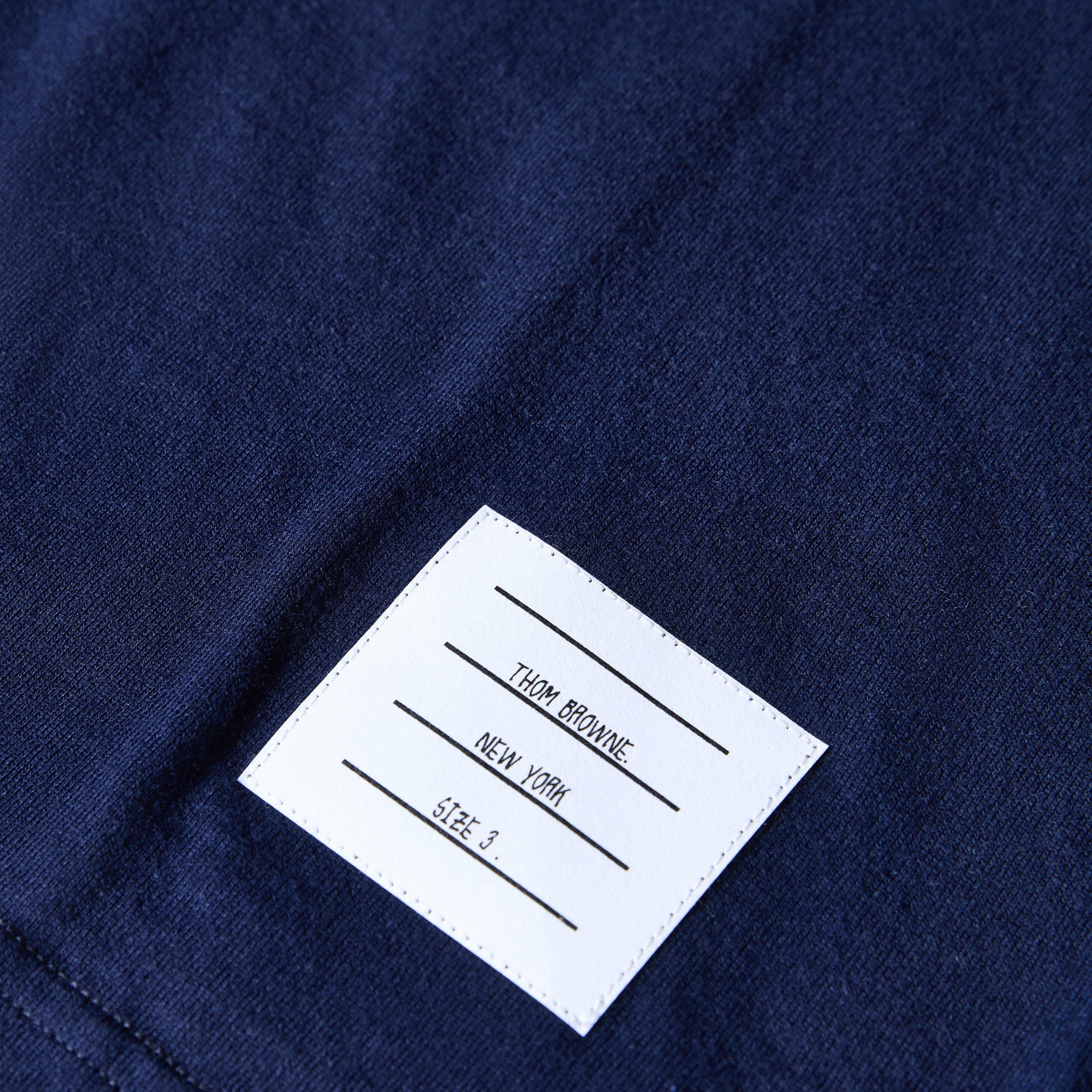 Navy - Thom Browne - TB Jsy 4Bar Tee Sn63 - 3