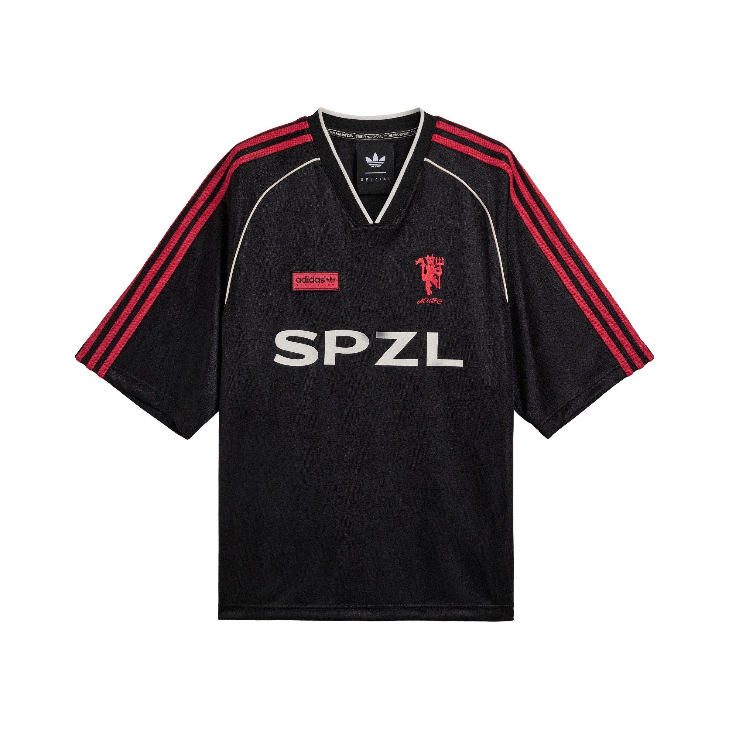 Black/Red - adidas - Men's Manchester United Short-Sleeve T-Shirt - 1