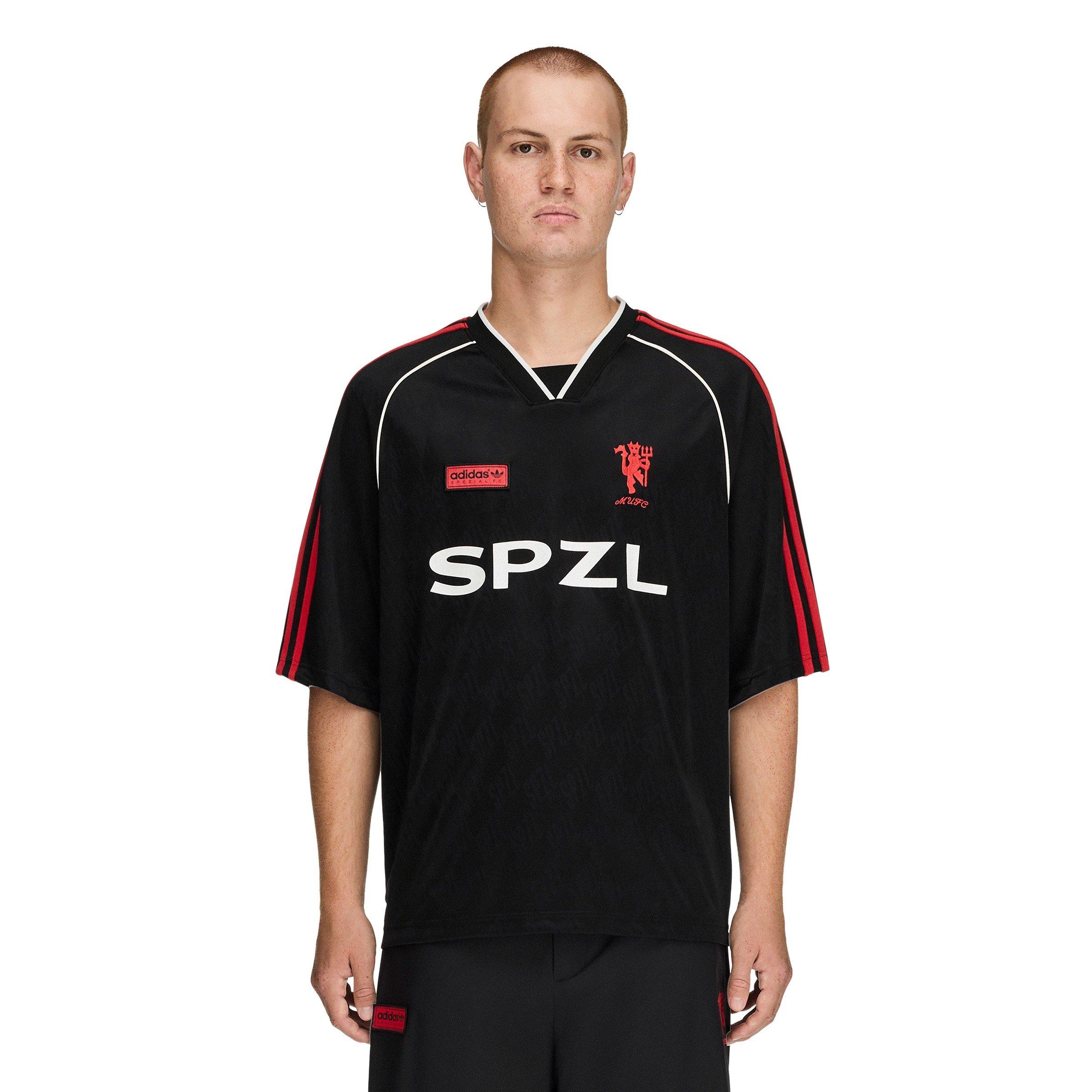 Black/Red - adidas - Men's Manchester United Short-Sleeve T-Shirt - 3
