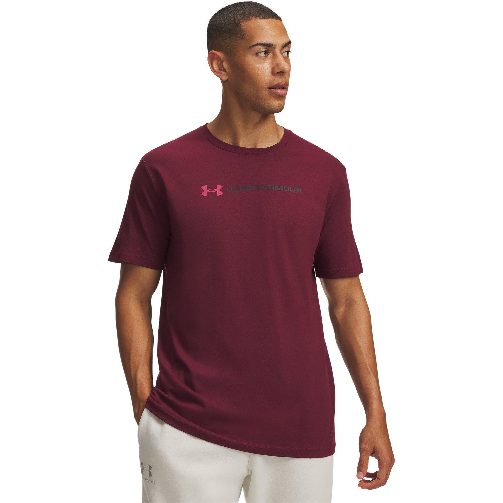 Maroon/Claret - Under Armour - Men's Logo Short Sleeve T-Shirt - 1