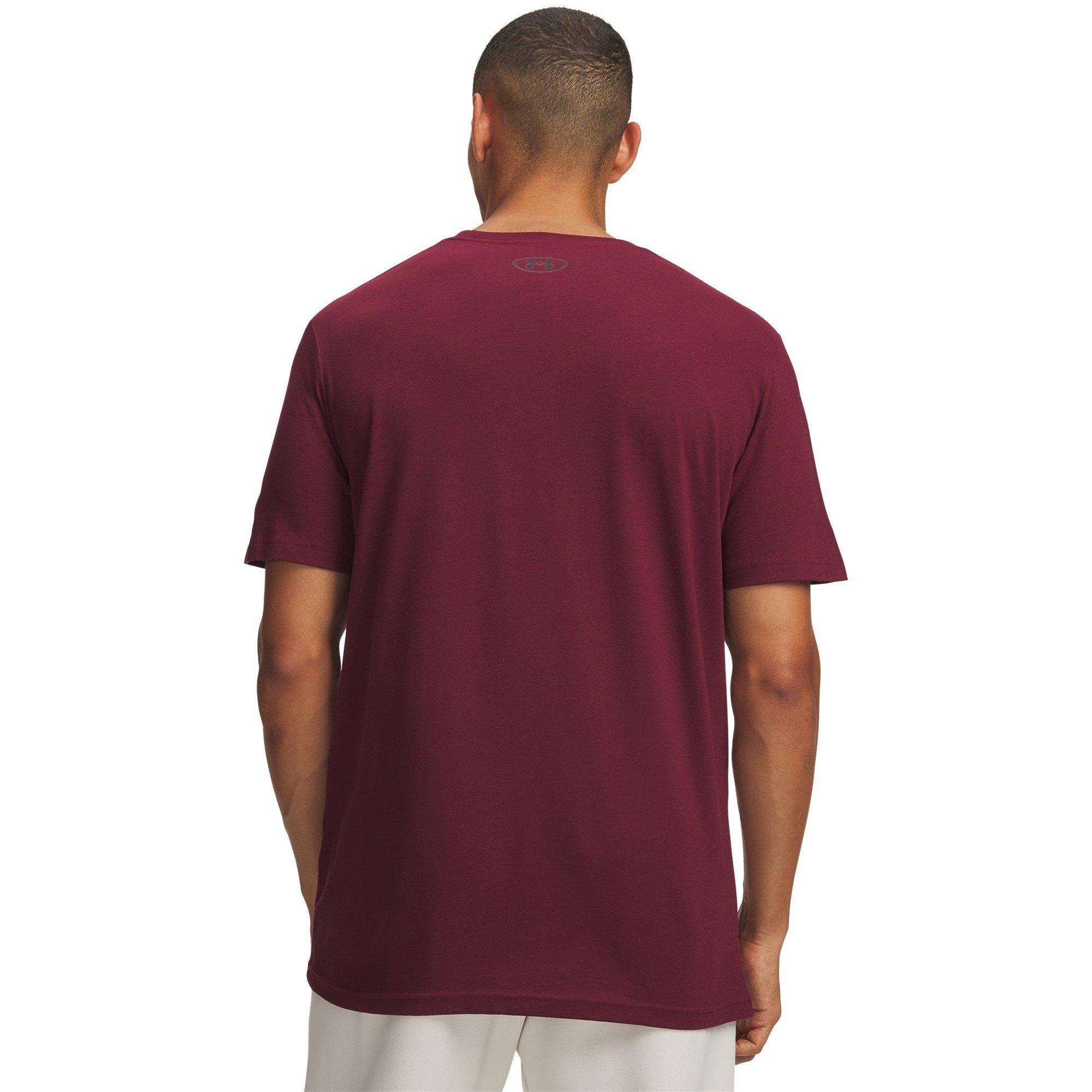 Maroon/Claret - Under Armour - Men's Logo Short Sleeve T-Shirt - 2