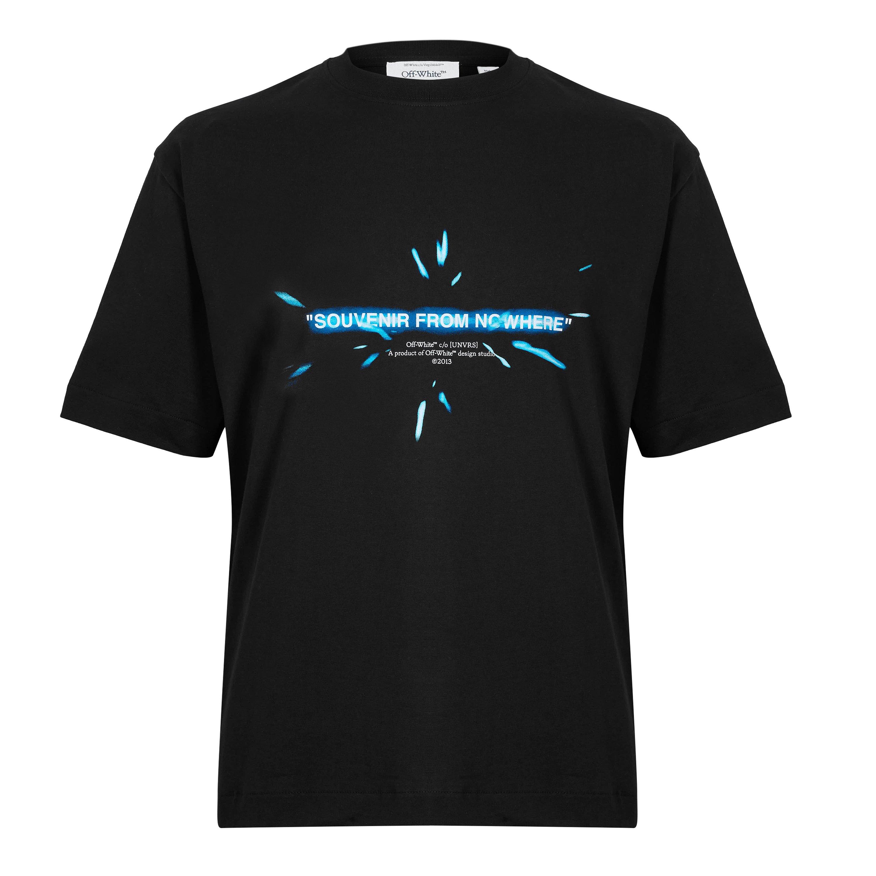 Black/Blue - Off White - Men's UNVRS Oversized T-Shirt - 1
