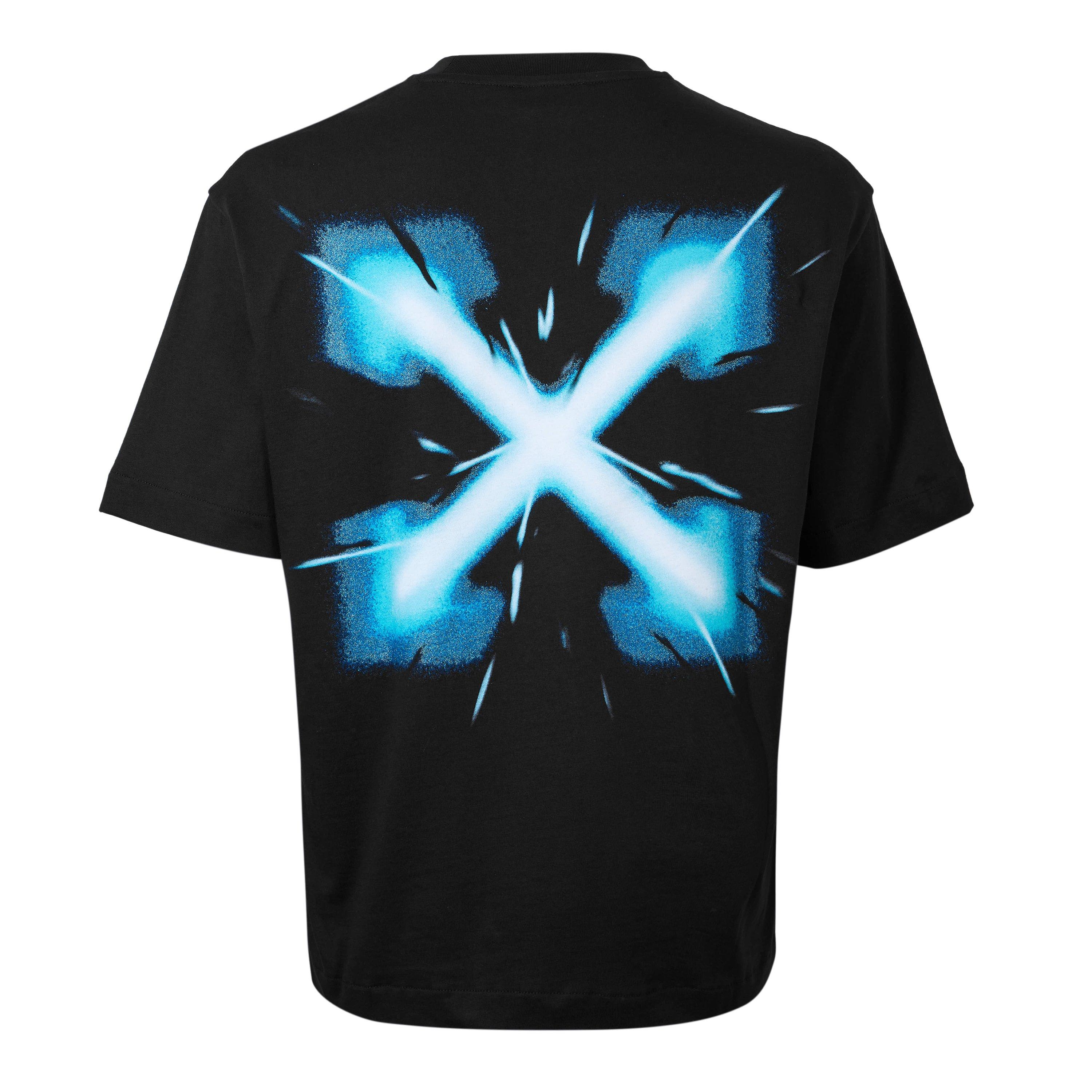 Black/Blue - Off White - Men's UNVRS Oversized T-Shirt - 2