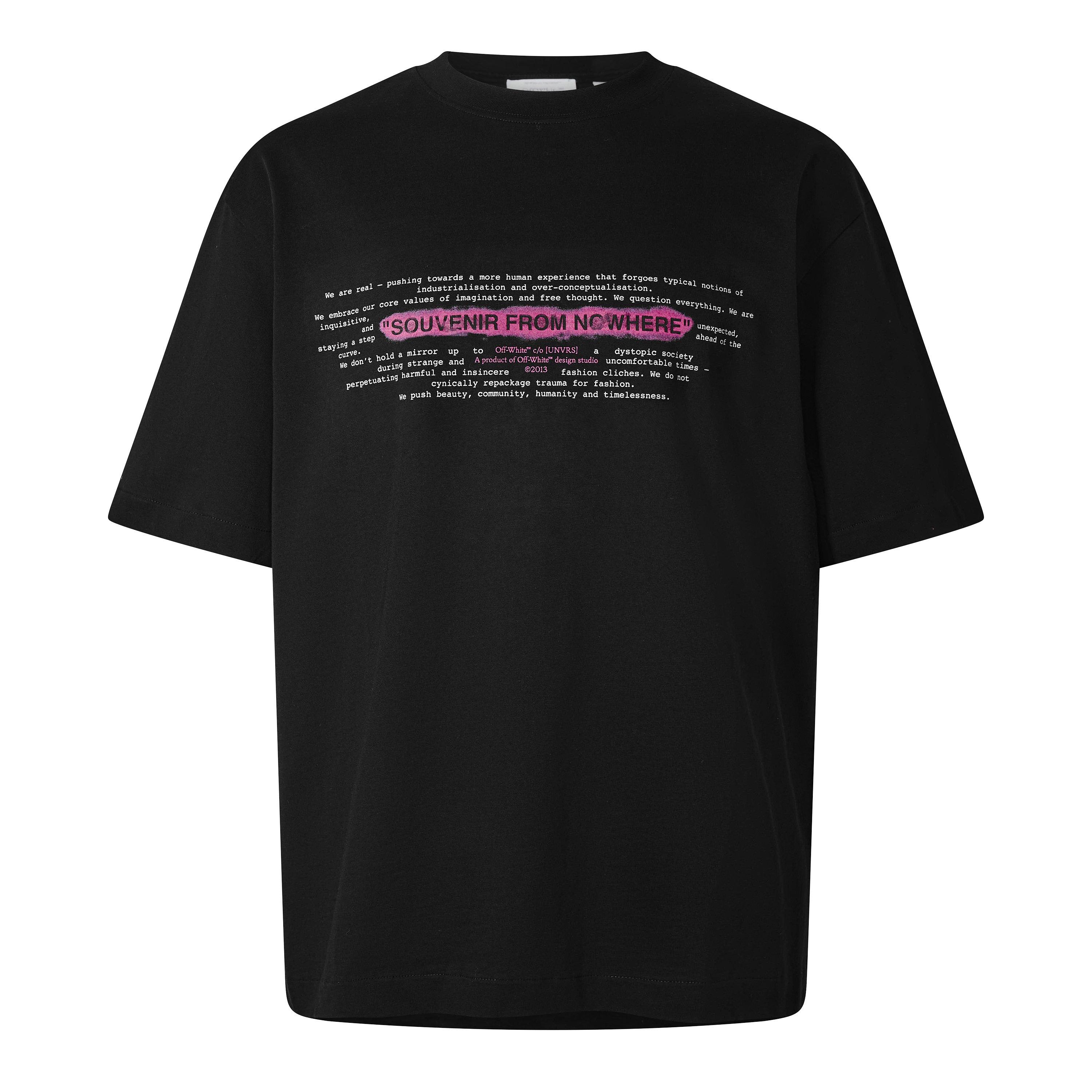 Off White Mens x [UNVRS] Lightspeed Tee