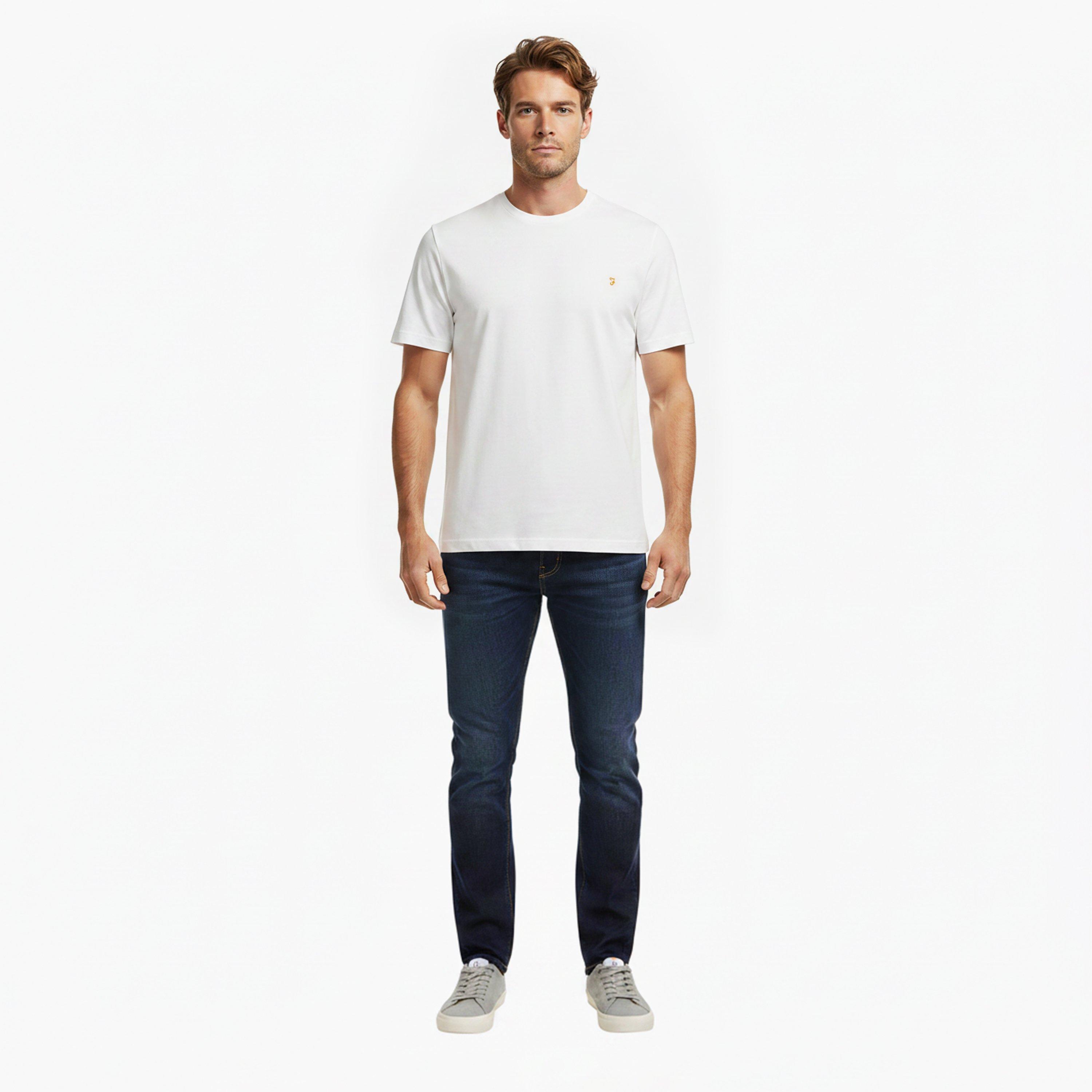 White 104 - Farah - Men's Harrow SS T-Shirt - 5