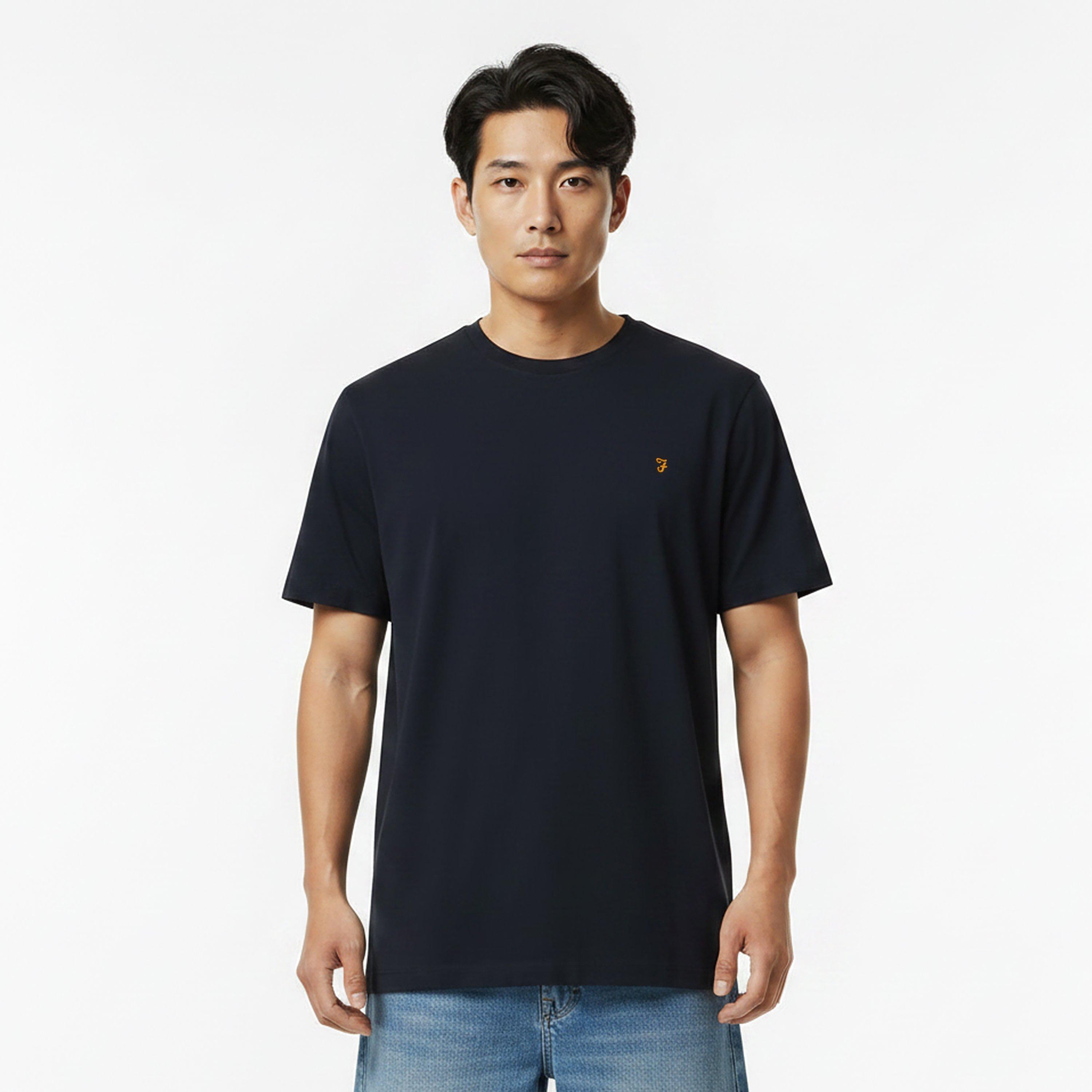 True Navy 412 - Farah - Men's Harrow SS T-Shirt - 3