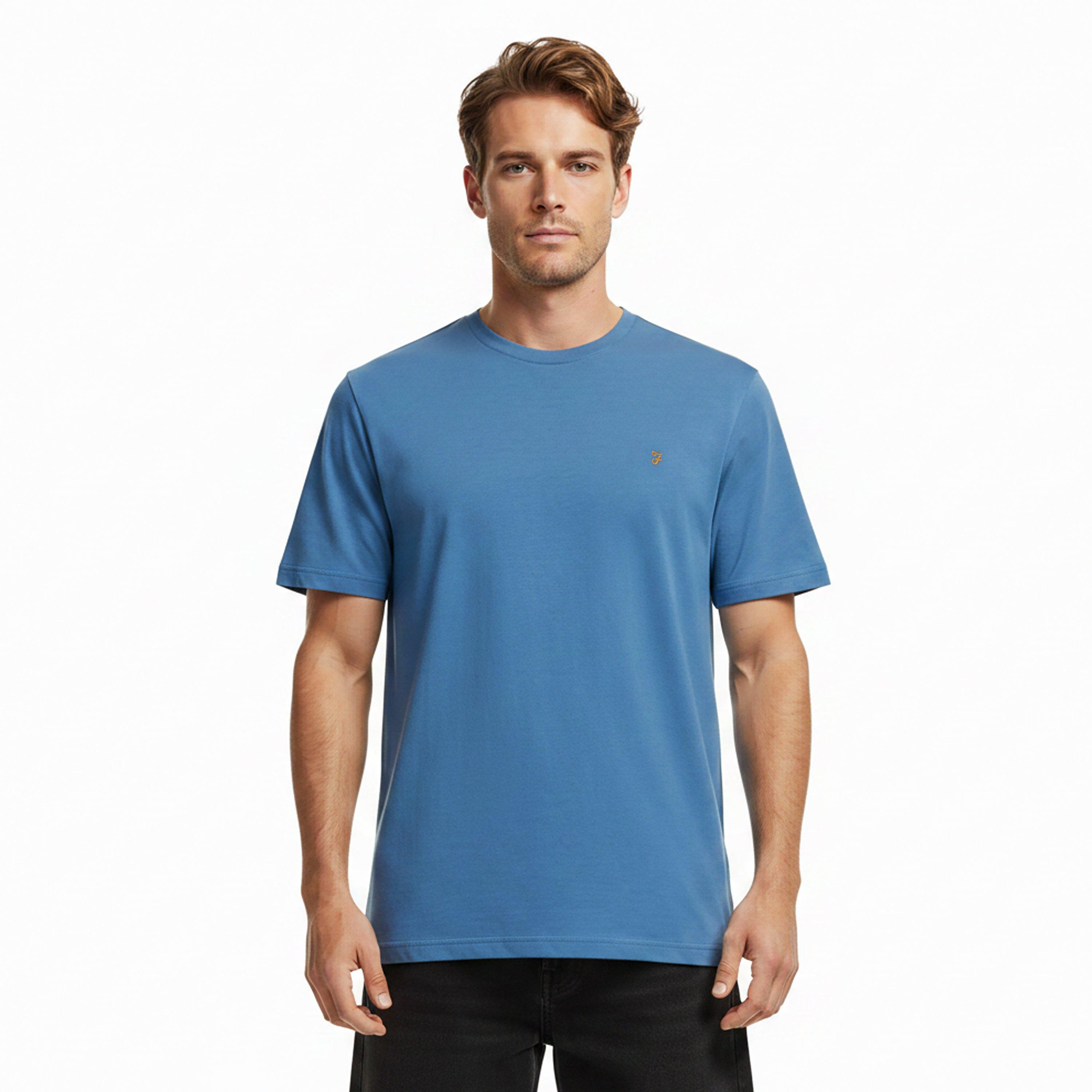 Lndrd Blue 450 - Farah - Men's Harrow SS T-Shirt - 3