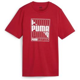 Puma Graphic Box T-Shirt Mens