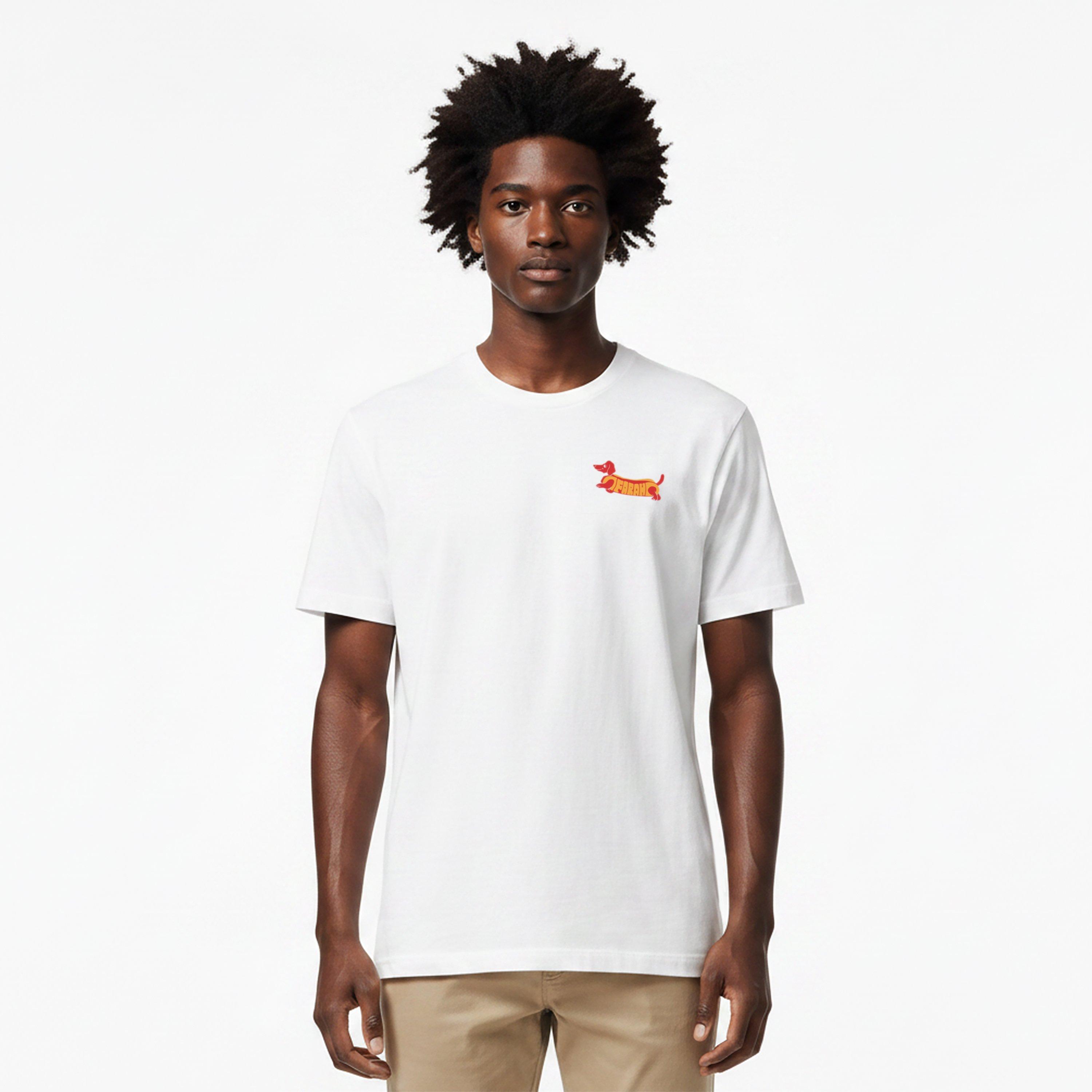 White 104 - Farah - Men's Rayners GraphT T-Shirt - 3