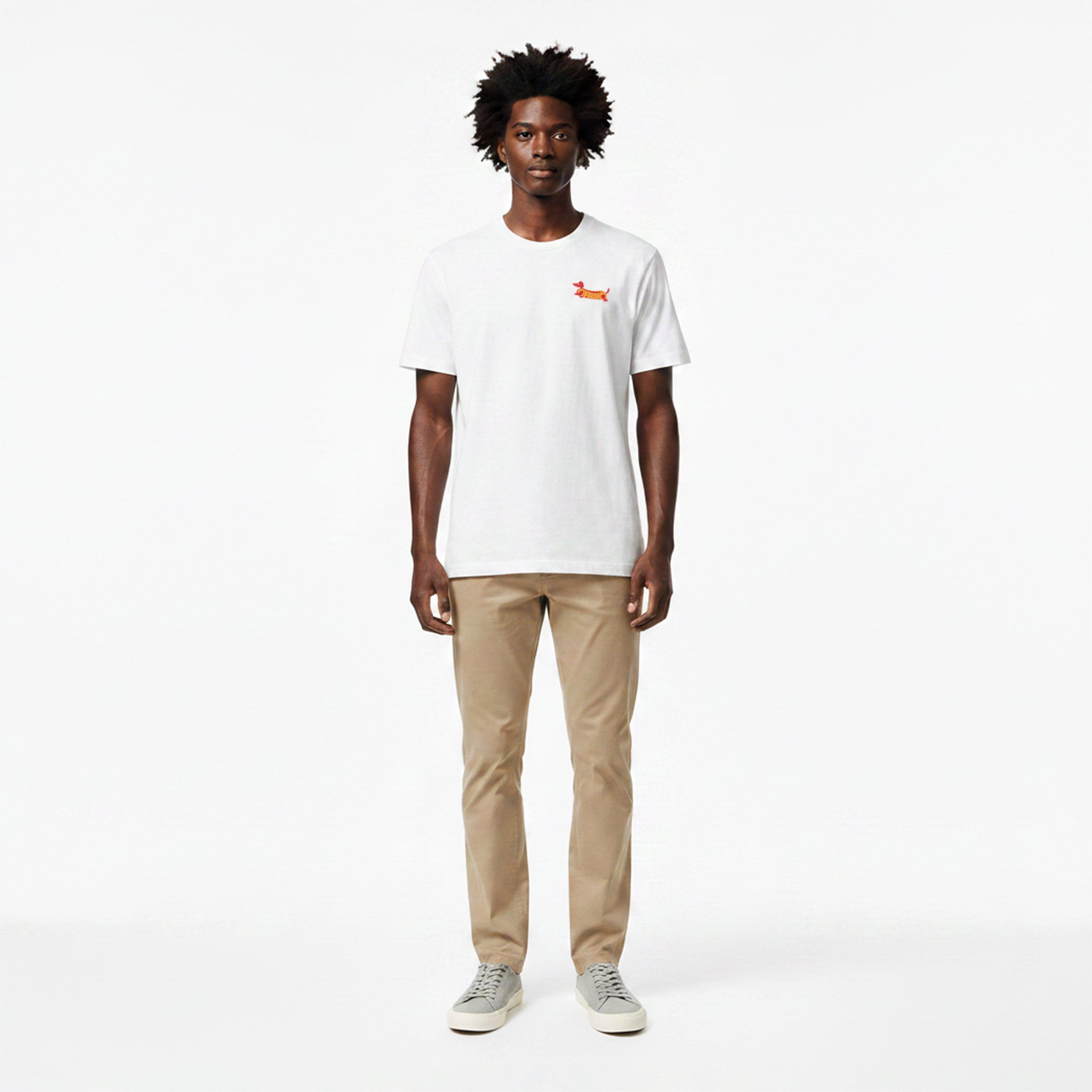 White 104 - Farah - Men's Rayners GraphT T-Shirt - 5