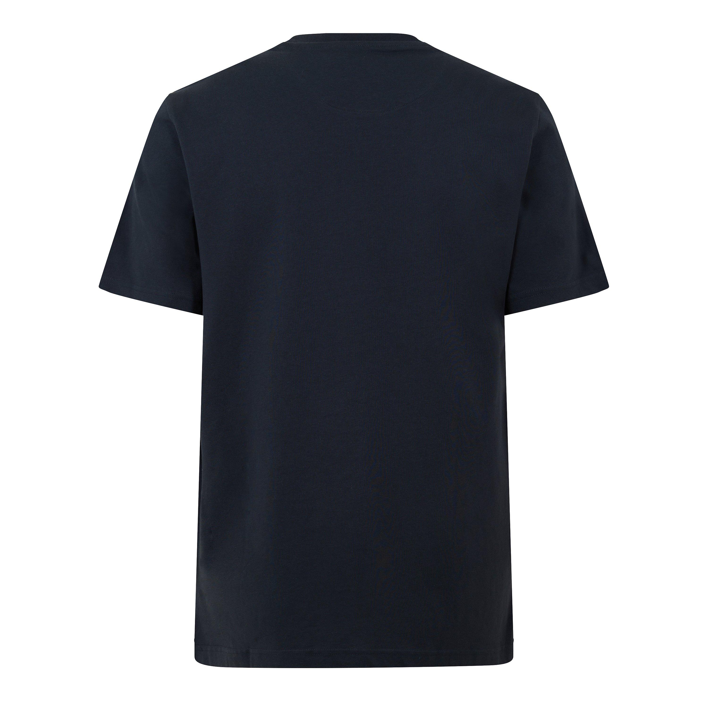 True Navy  412 - Farah - Men's Rayners GraphT T-Shirt - 2