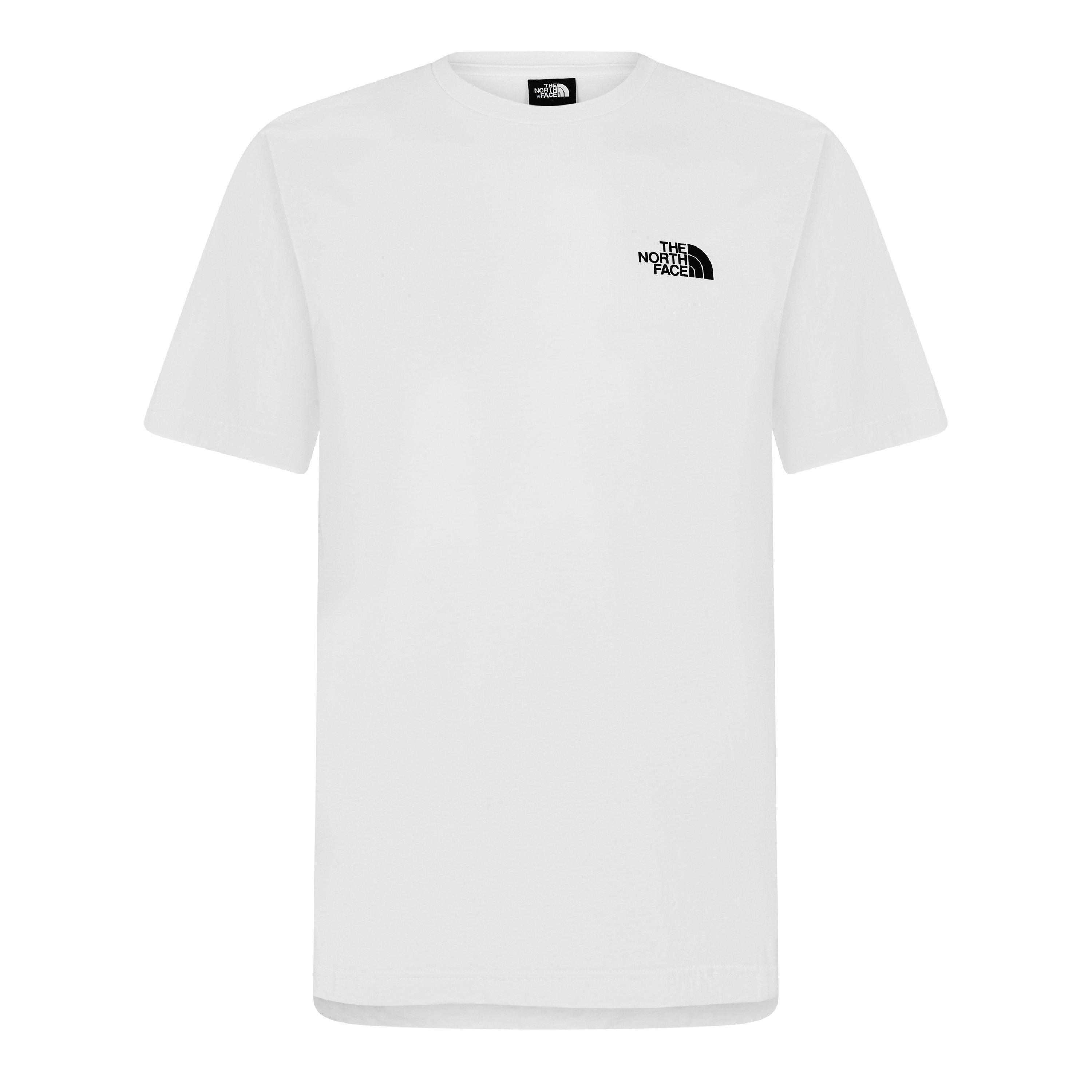 The North Face Men's Regular Fit Simple Dome T-Shirt - Tnf White - X Large