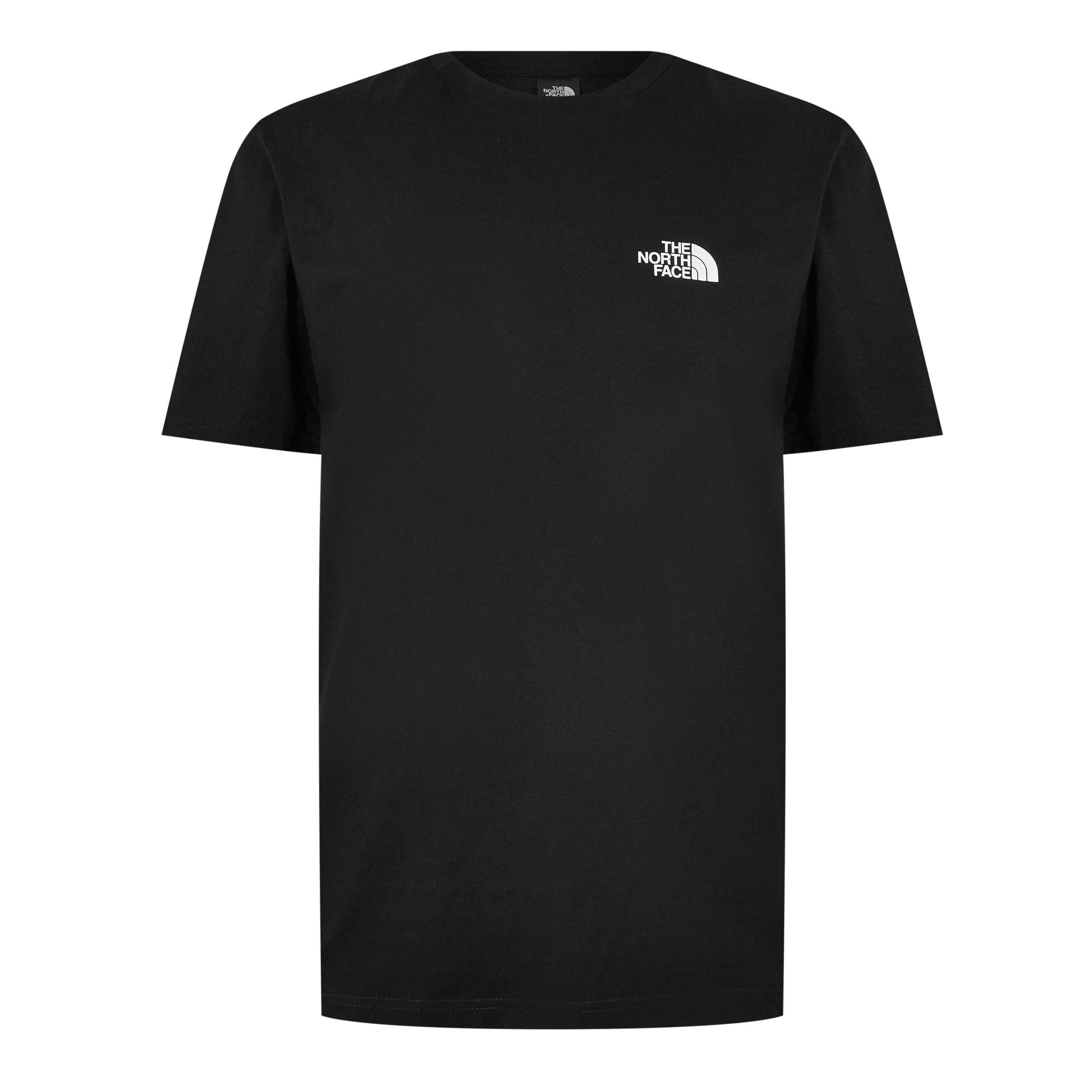 TNF Black - The North Face - Regular Fit Simple Dome T-Shirt Mens - 7