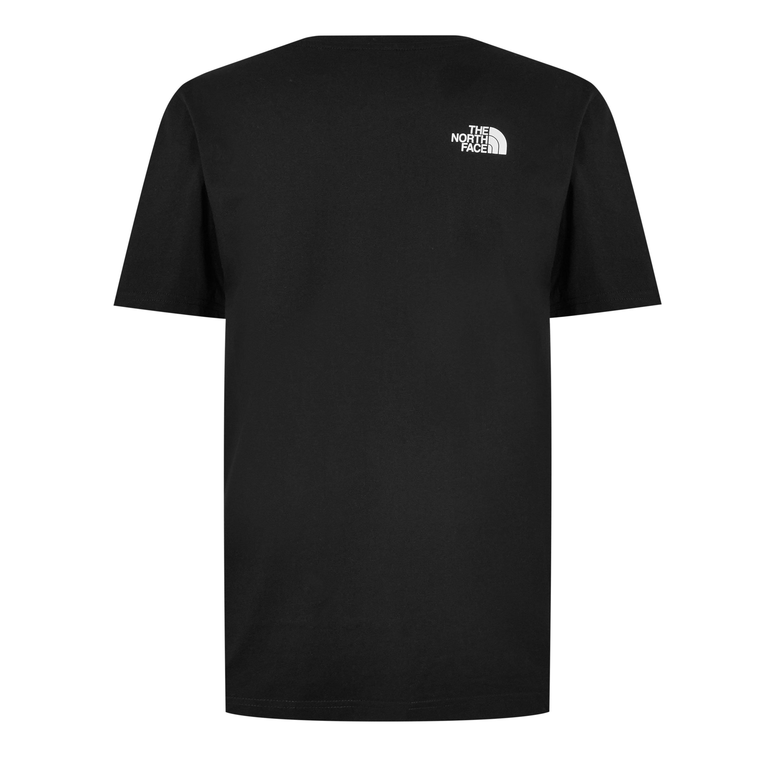TNF Black - The North Face - Regular Fit Simple Dome T-Shirt Mens - 8