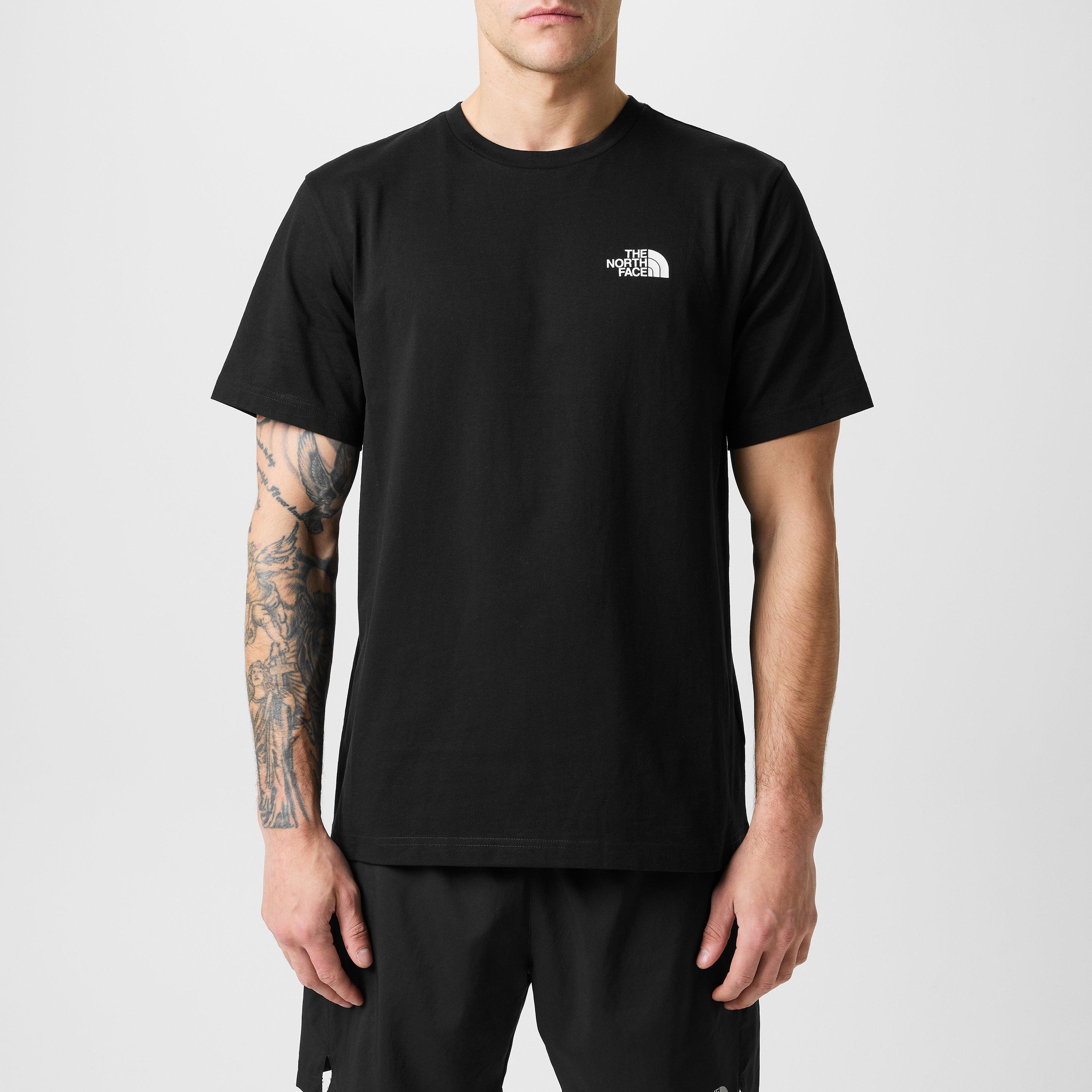 TNF Black - The North Face - Regular Fit Simple Dome T-Shirt Mens - 3