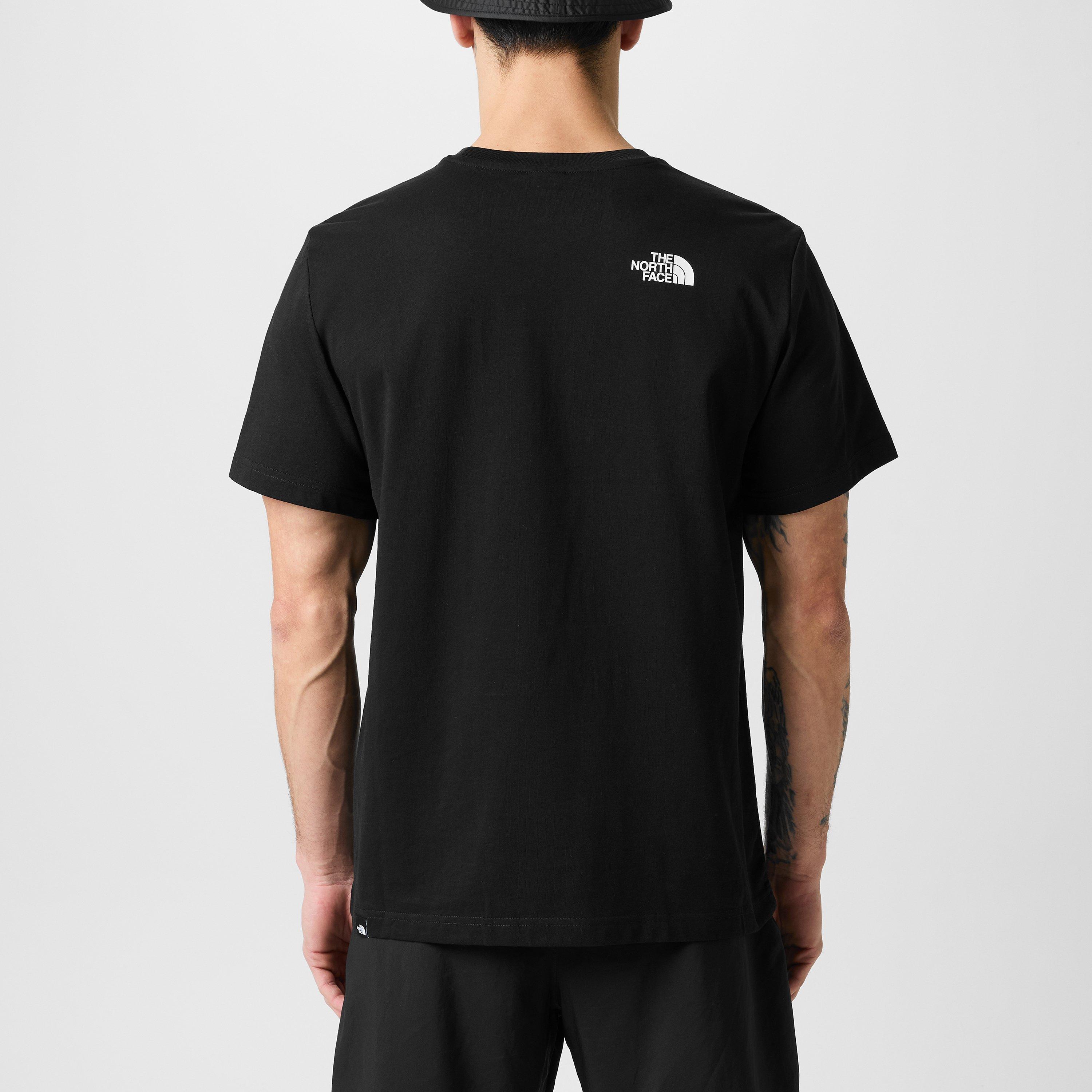 TNF Black - The North Face - Regular Fit Simple Dome T-Shirt Mens - 4