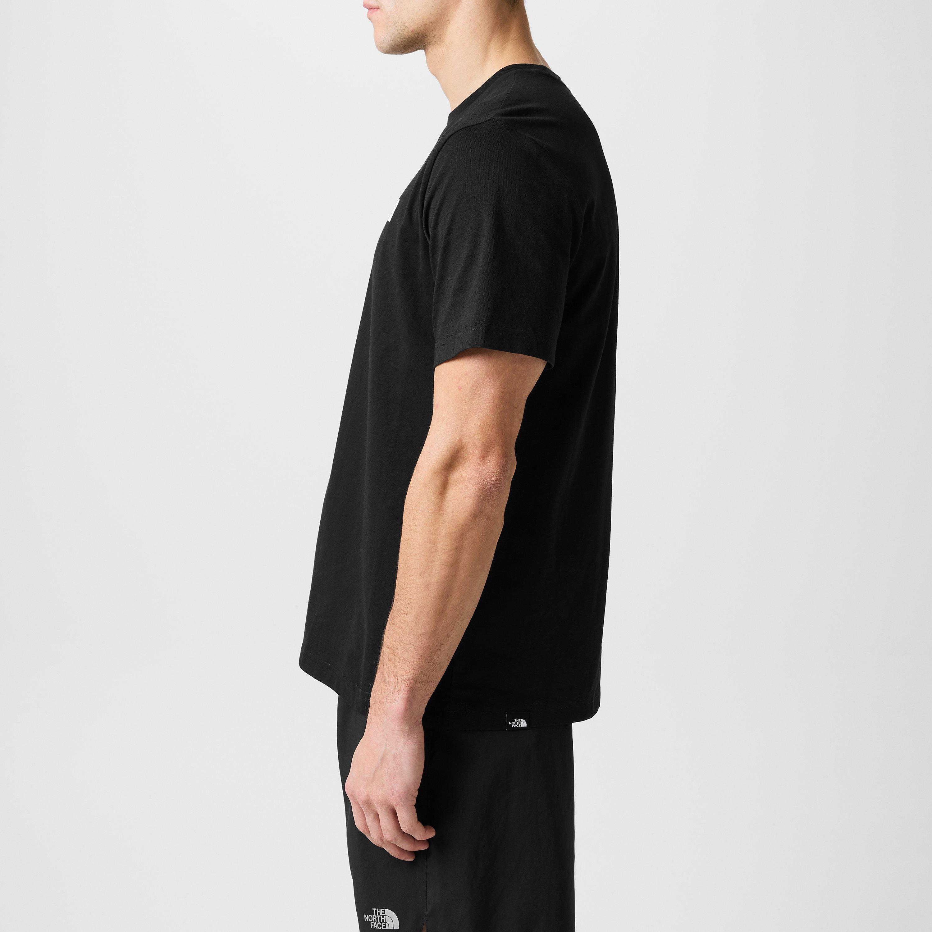 TNF Black - The North Face - Regular Fit Simple Dome T-Shirt Mens - 5
