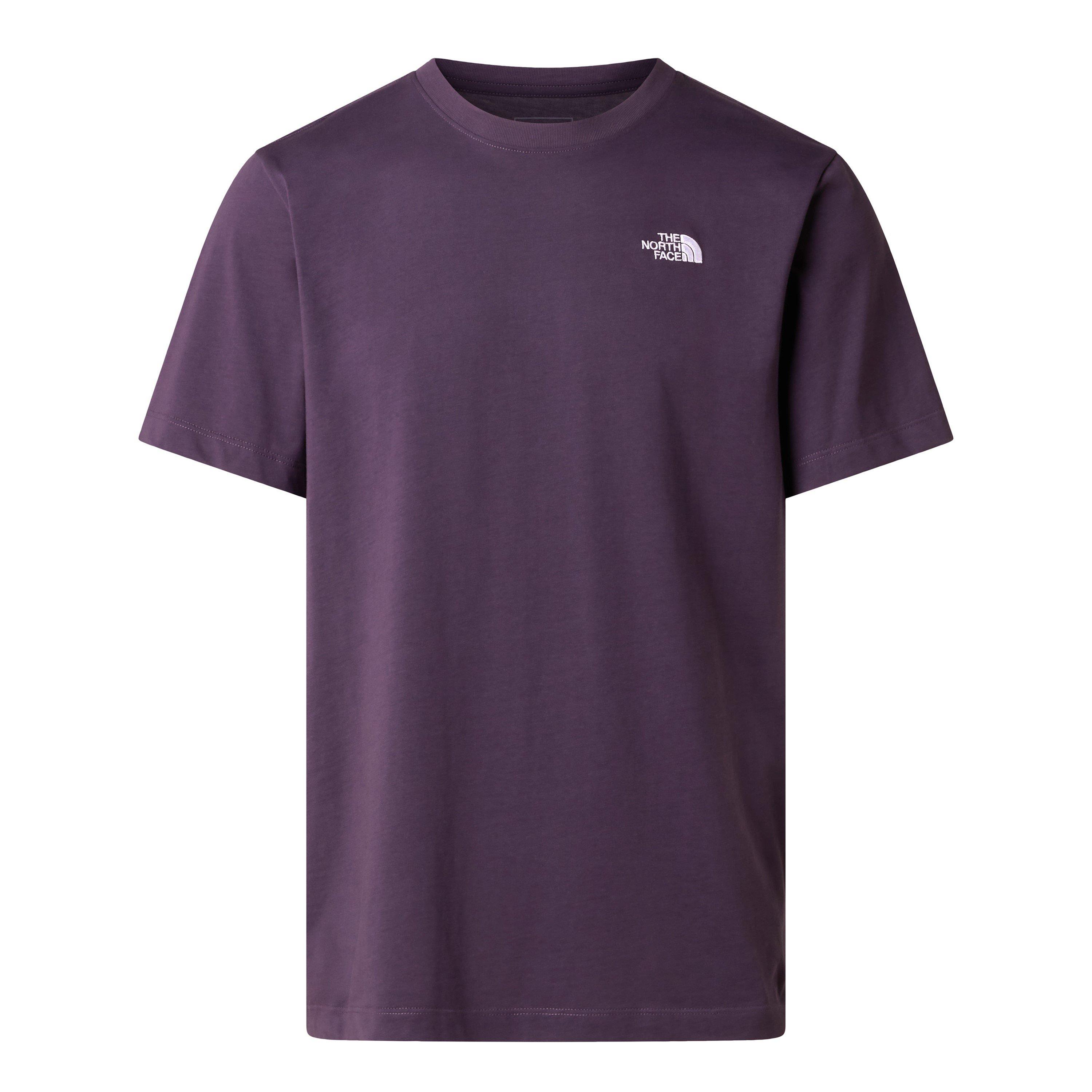The North Face Men's Regular Fit Simple Dome T-Shirt - Endless Dusk - Small