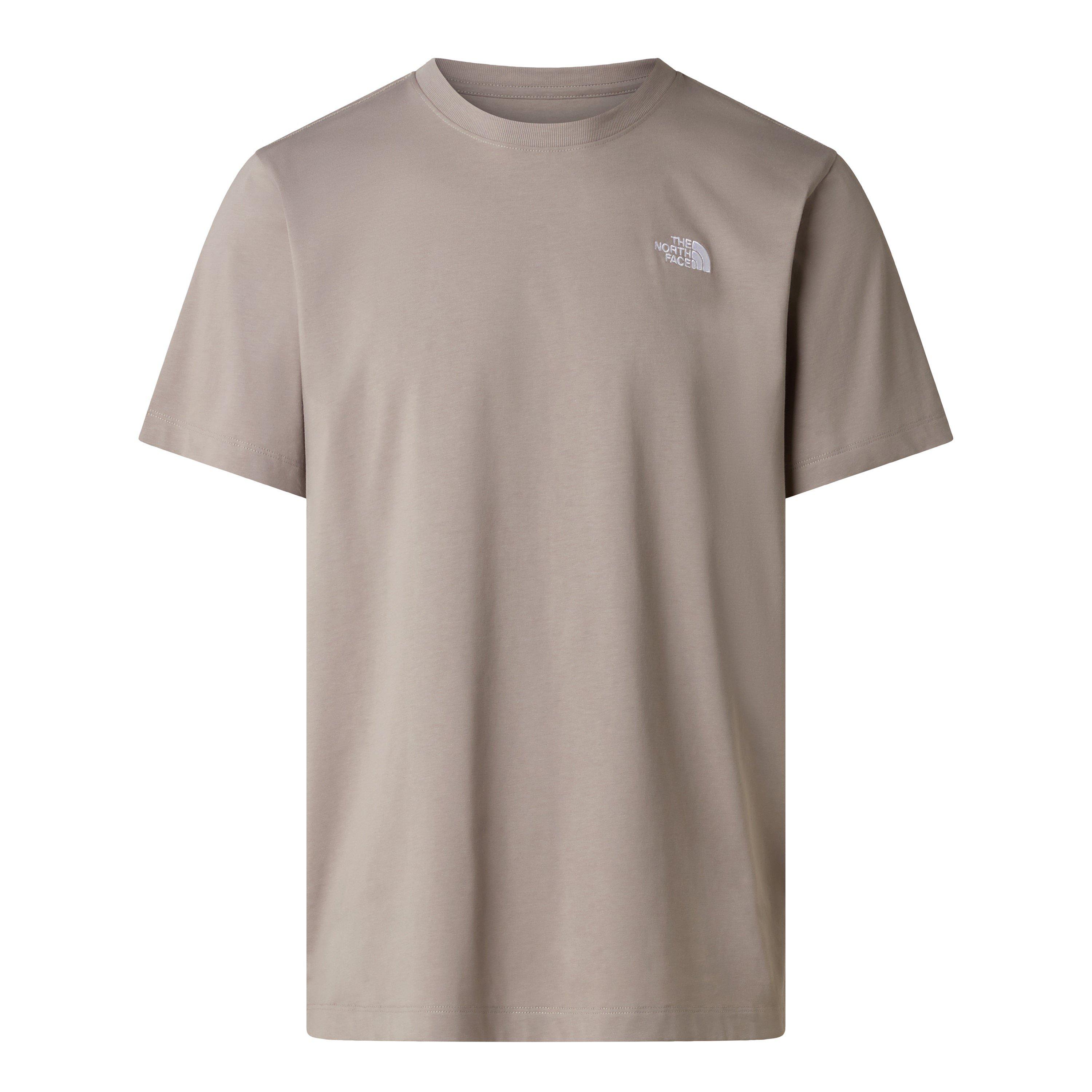 The North Face Men's Regular Fit Simple Dome T-Shirt - Stone Slab - X Large
