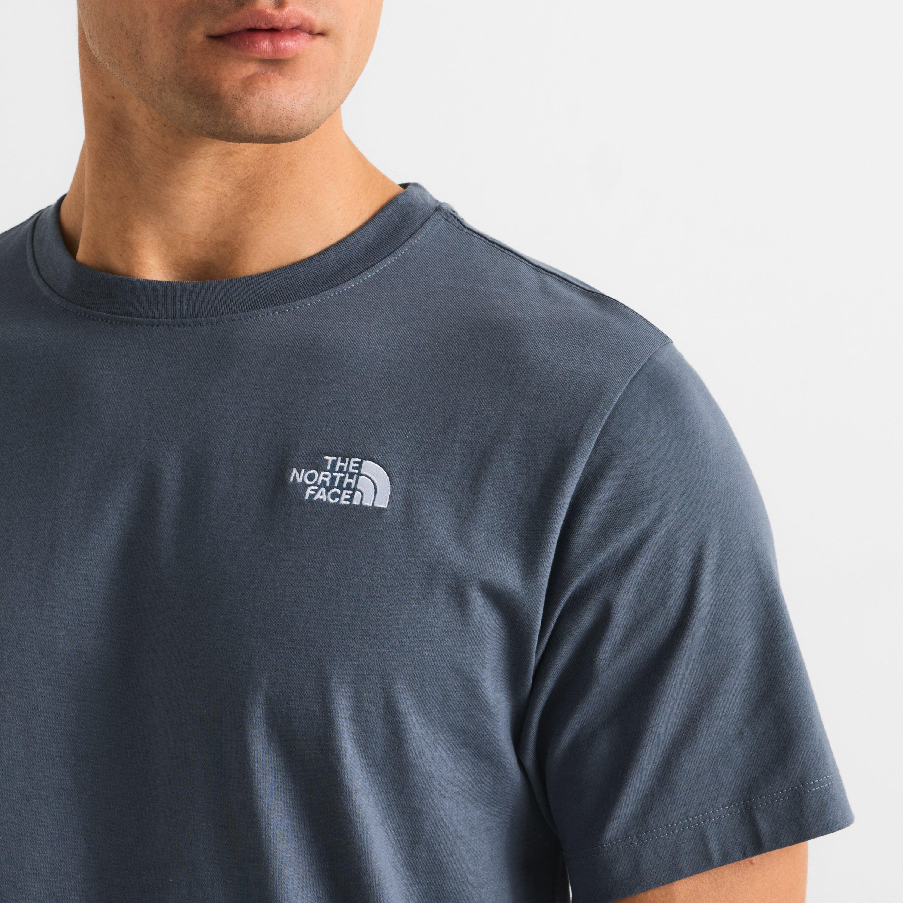 Granite Grey - The North Face - Regular Fit Simple Dome T-Shirt Mens - 5
