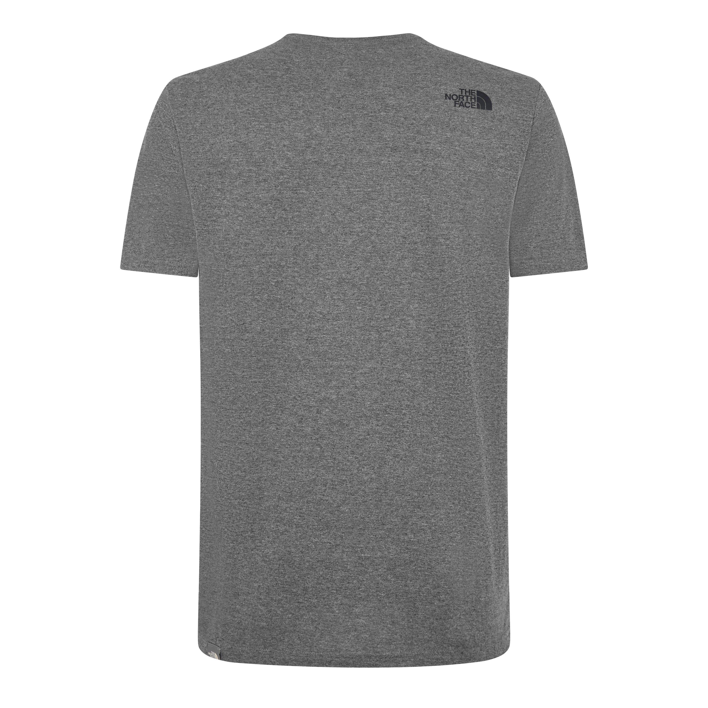 TNF Med Grey - The North Face - Regular Fit Short Sleeve T-Shirt Mens - 2