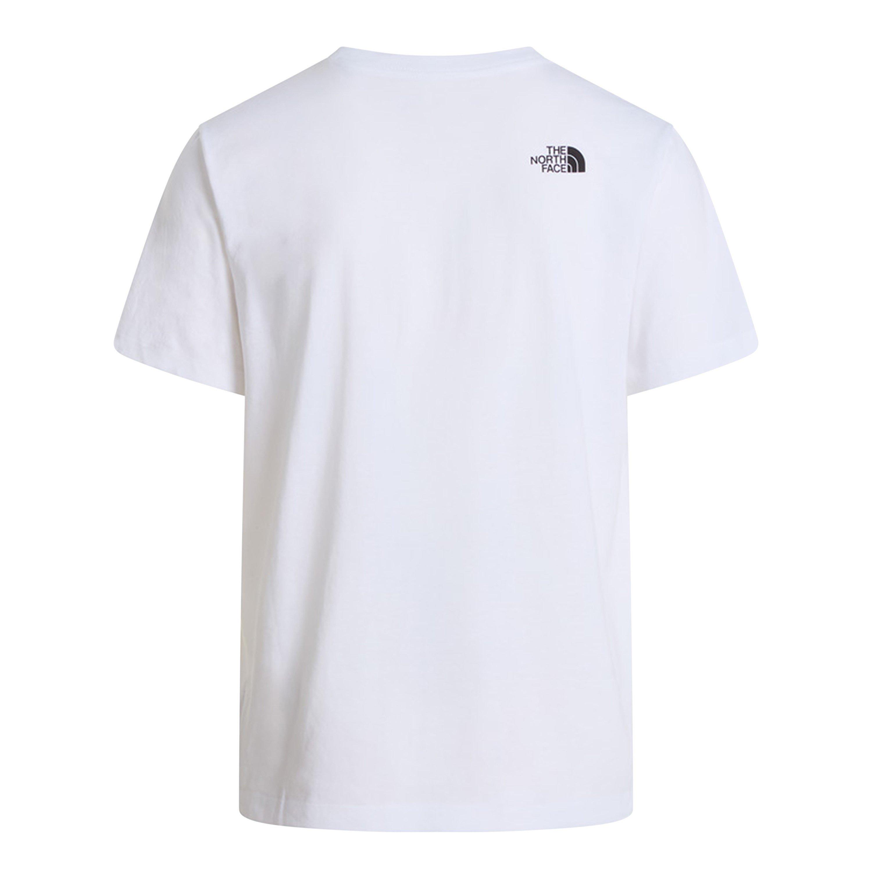 TNF White - The North Face - Regular Fit Short Sleeve T-Shirt Mens - 2