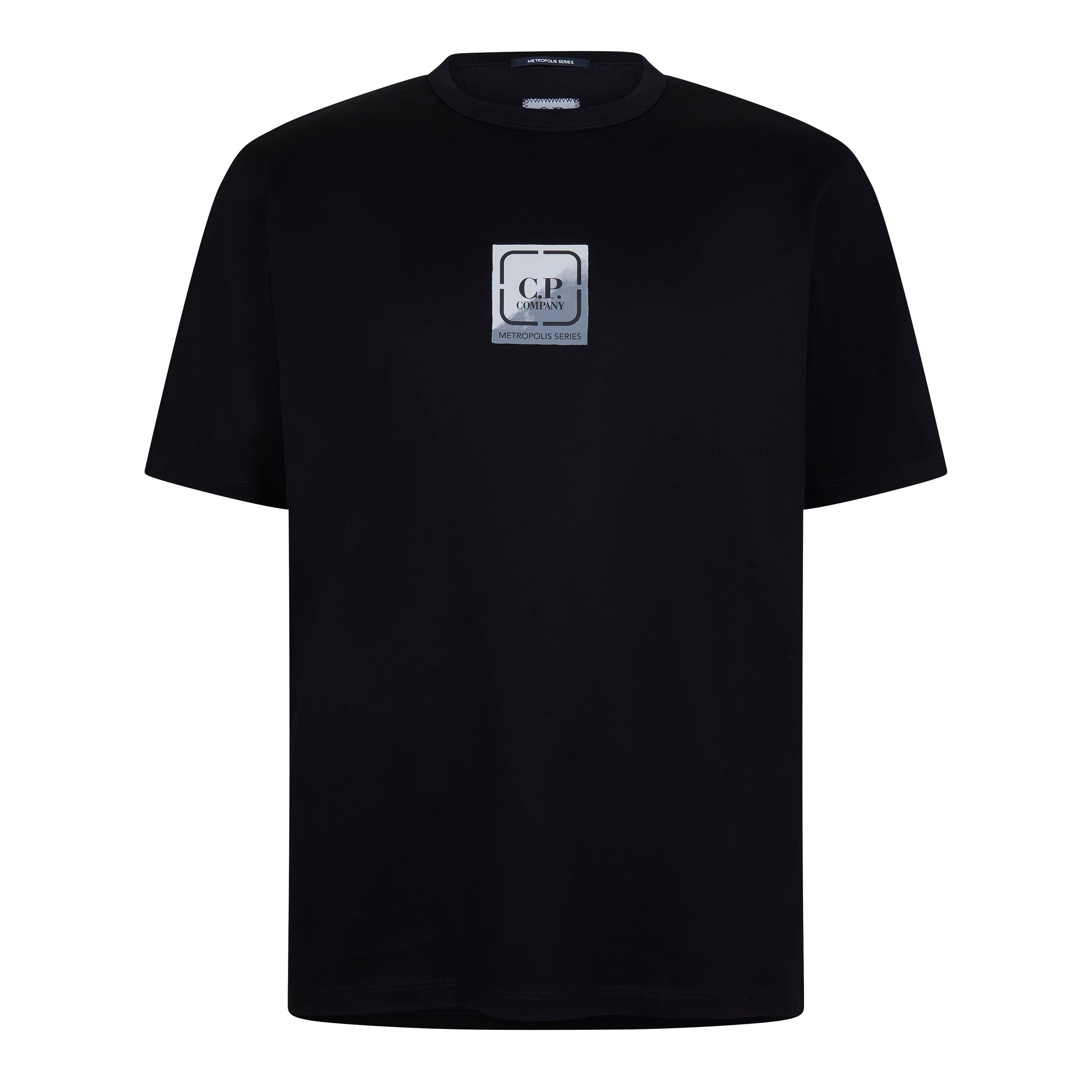 Black 999 - CP Company Metropolis - CPCM Graph Tee Sn64 - 1