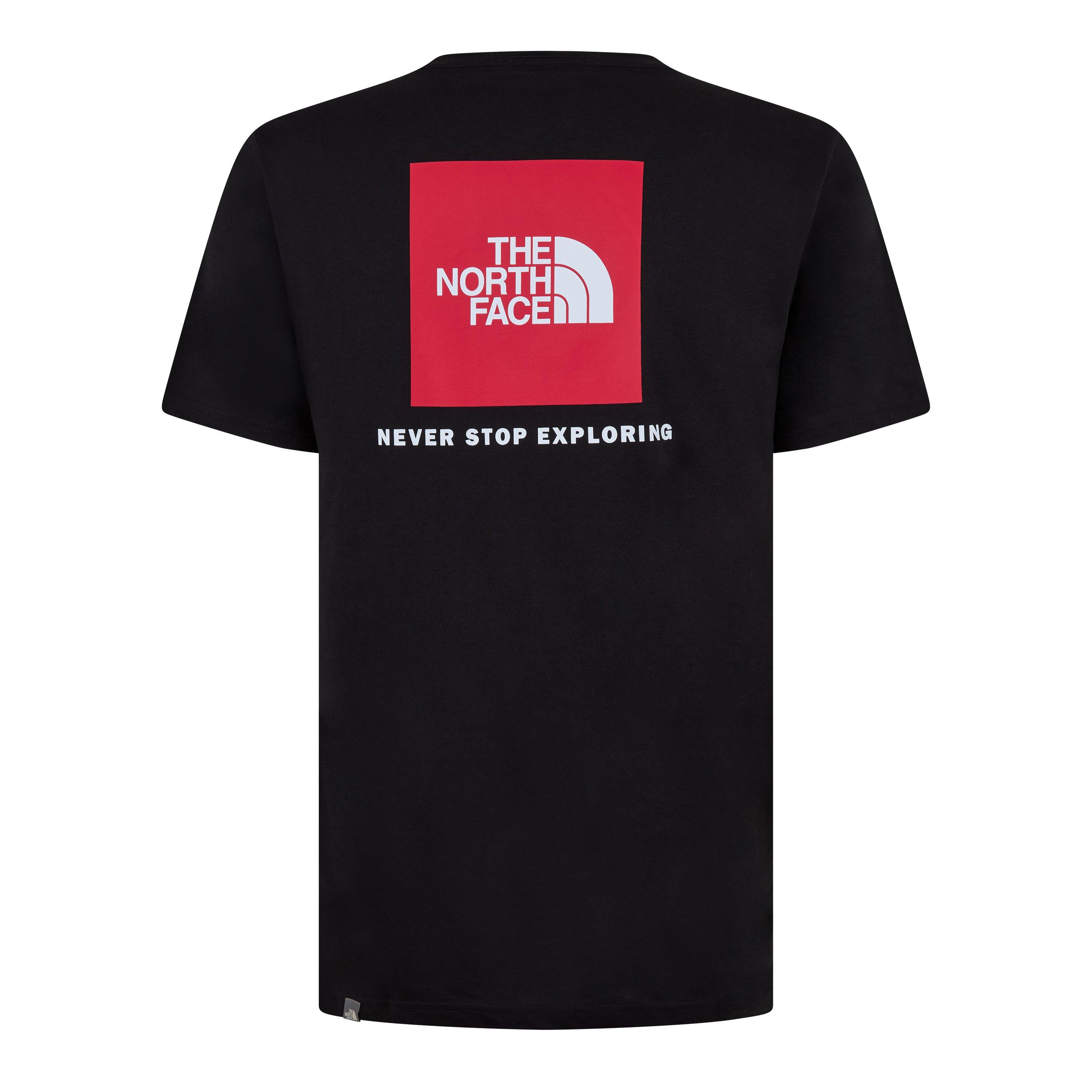 TNF Black - The North Face - Never Stop Exploring Regular Fit T-Shirt Mens - 1