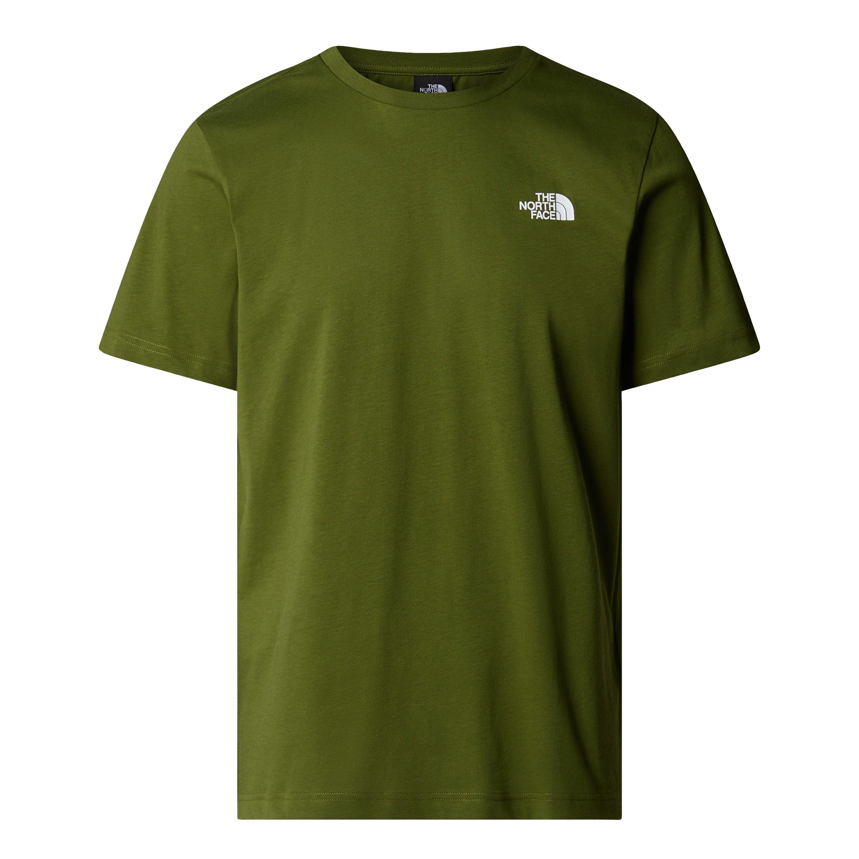 Woodland Grn - The North Face - Never Stop Exploring Regular Fit T-Shirt Mens - 2