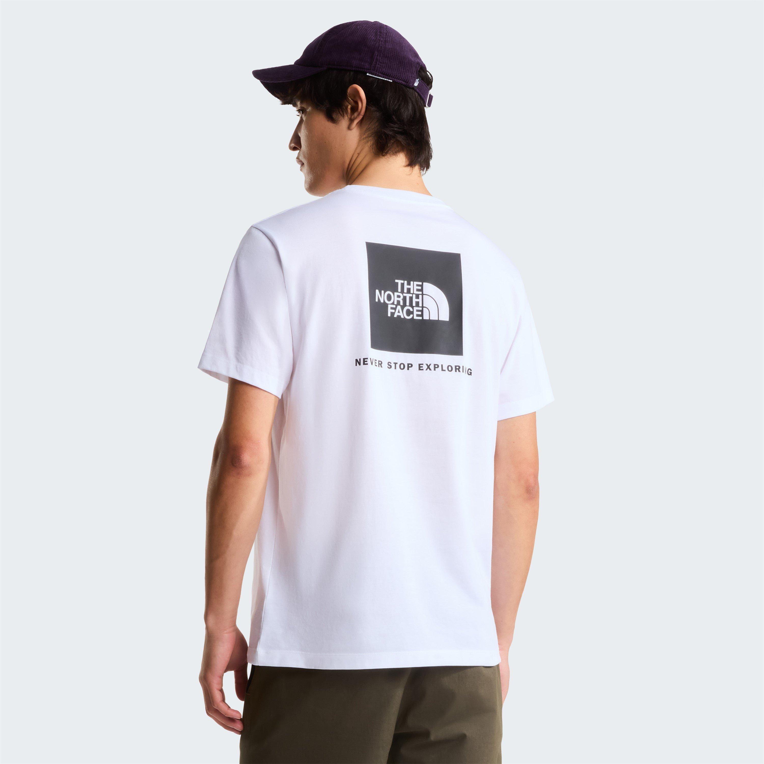 TNF Hvid - The North Face - Never Stop Exploring Regular Fit T-Shirt Mens - 3