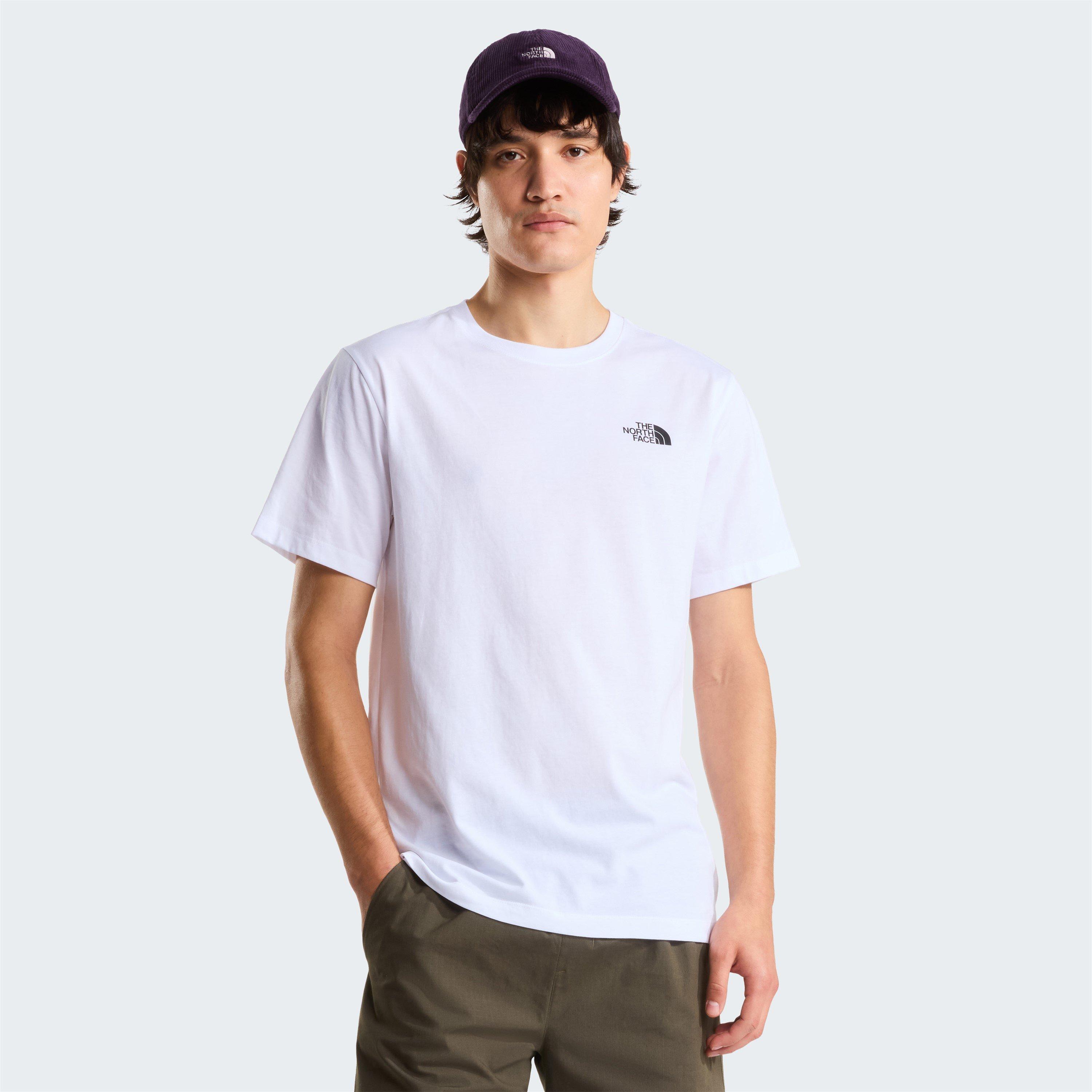 TNF Hvid - The North Face - Never Stop Exploring Regular Fit T-Shirt Mens - 4