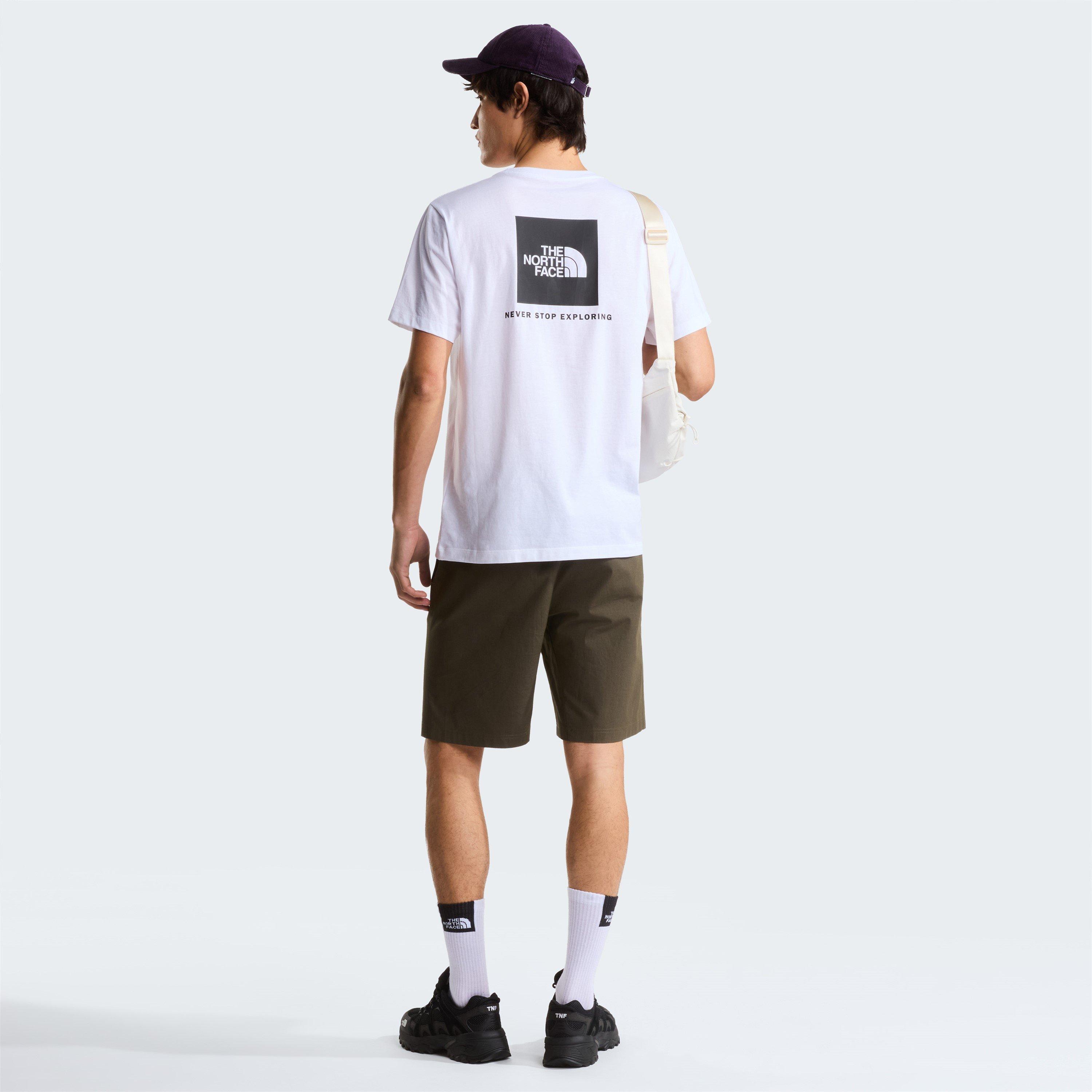 TNF Hvid - The North Face - Never Stop Exploring Regular Fit T-Shirt Mens - 5